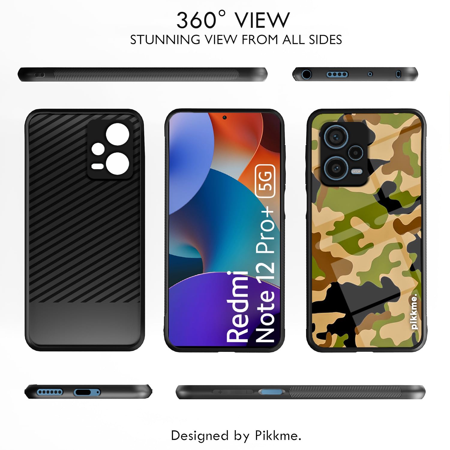 Redmi Note 12 Pro Plus 5G mobile back cover by Pikkme – photo 2