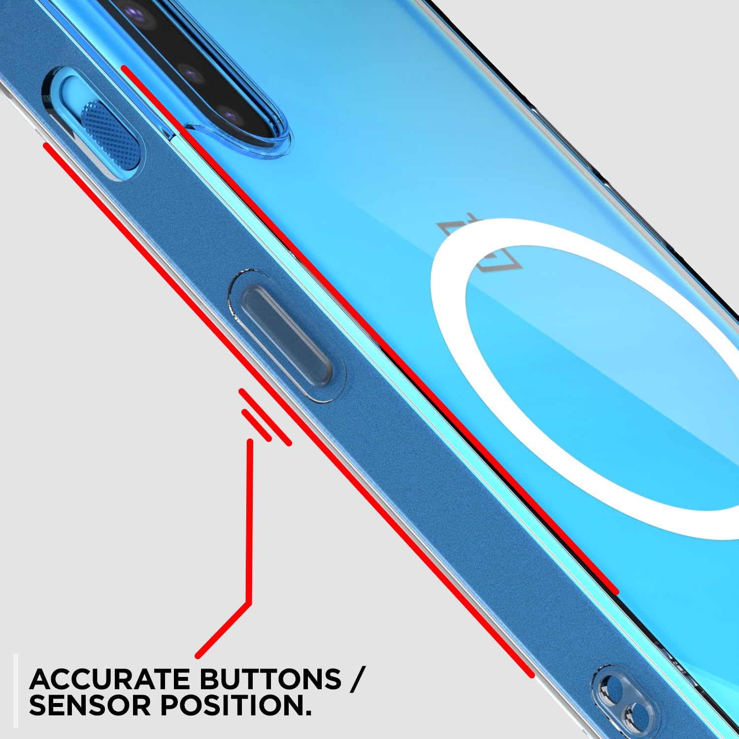 Pikkme OnePlus Nord MagSafe transparent mag-safe phone cover – photo 6