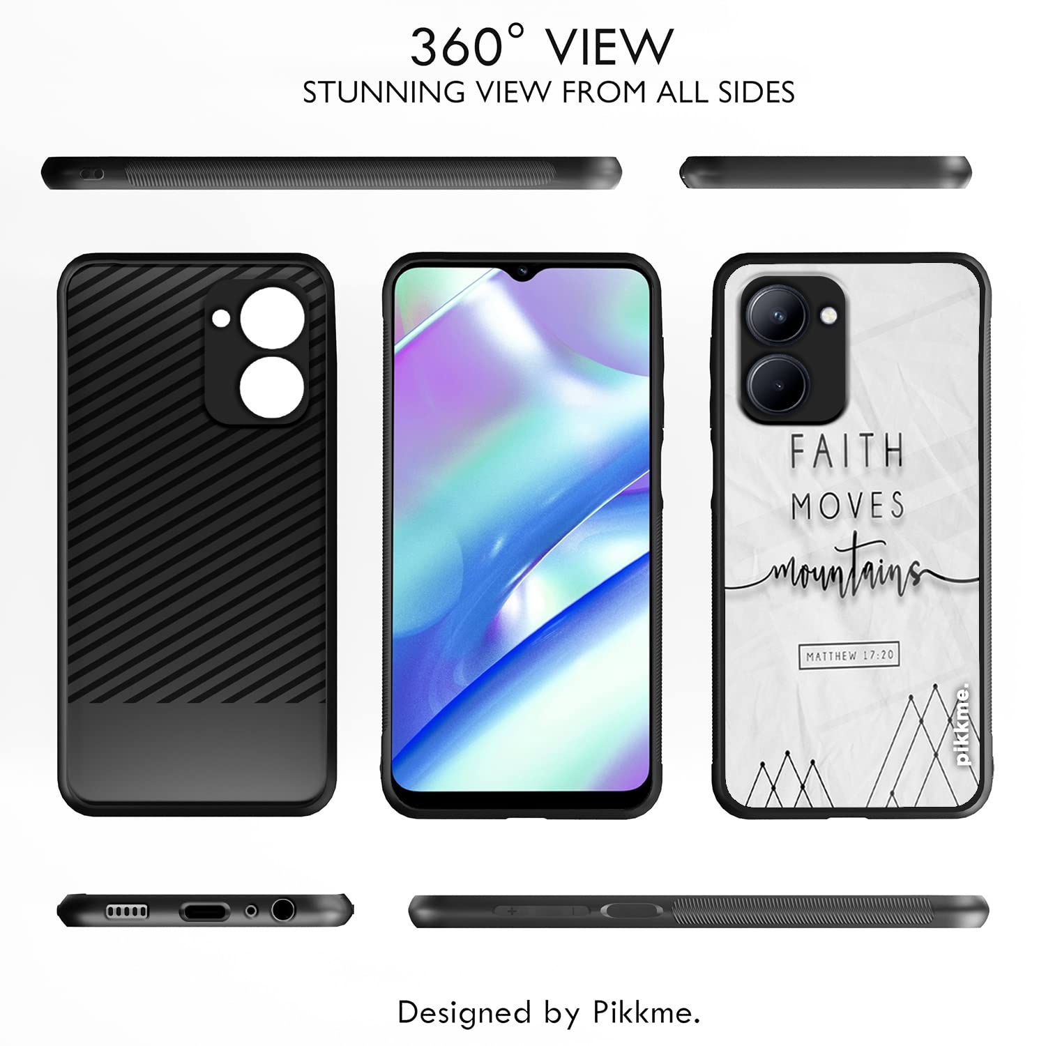 Realme C33 Hybrid mobile back cover by Pikkme – photo 2