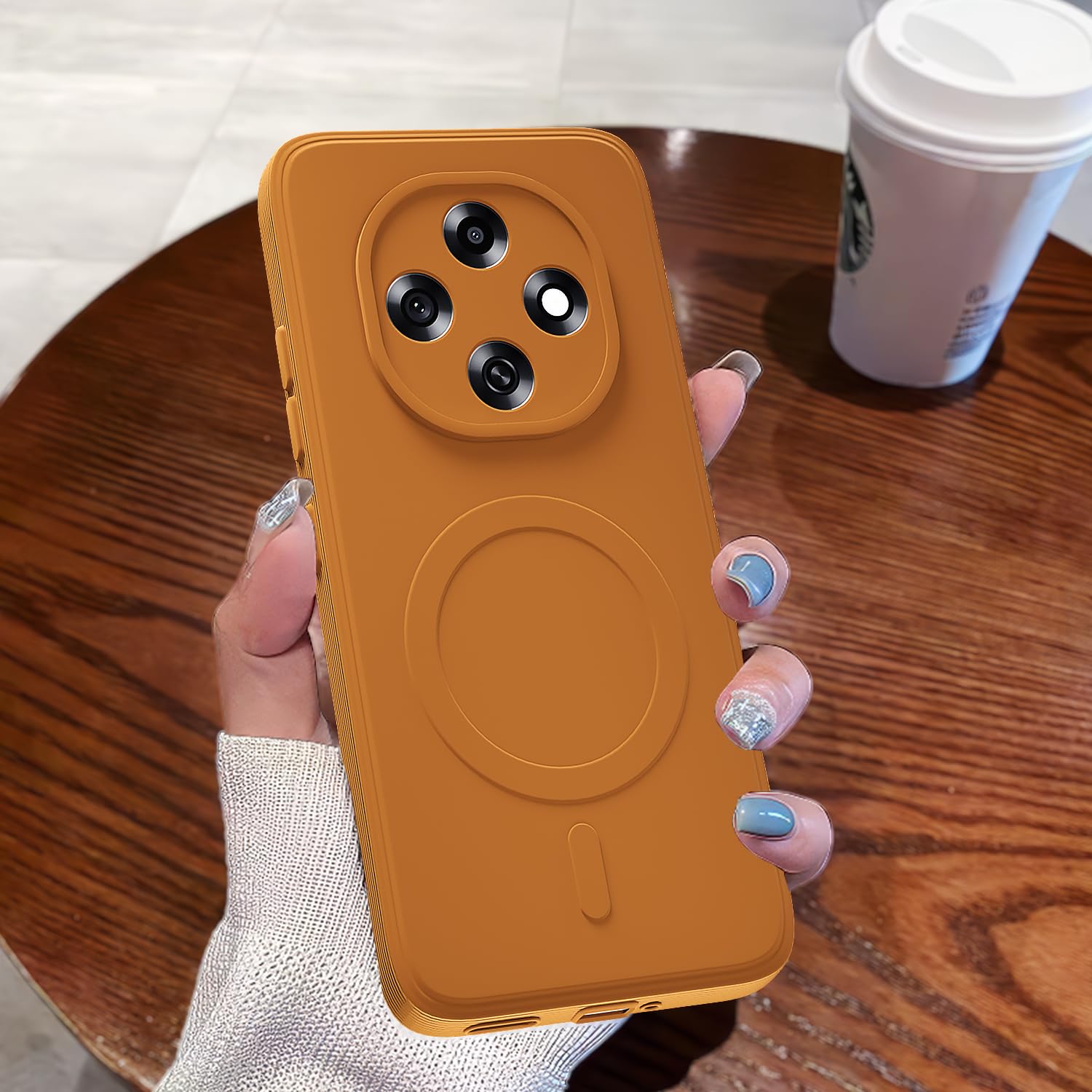 Pikkme Oppo F31 Pro 5G MagSafe orange phone cover – photo 7