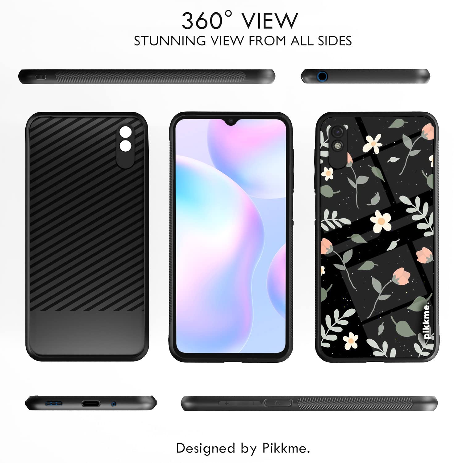 Pikkme Flower phone cover for Redmi 9A/9i/9A Sport – photo 2