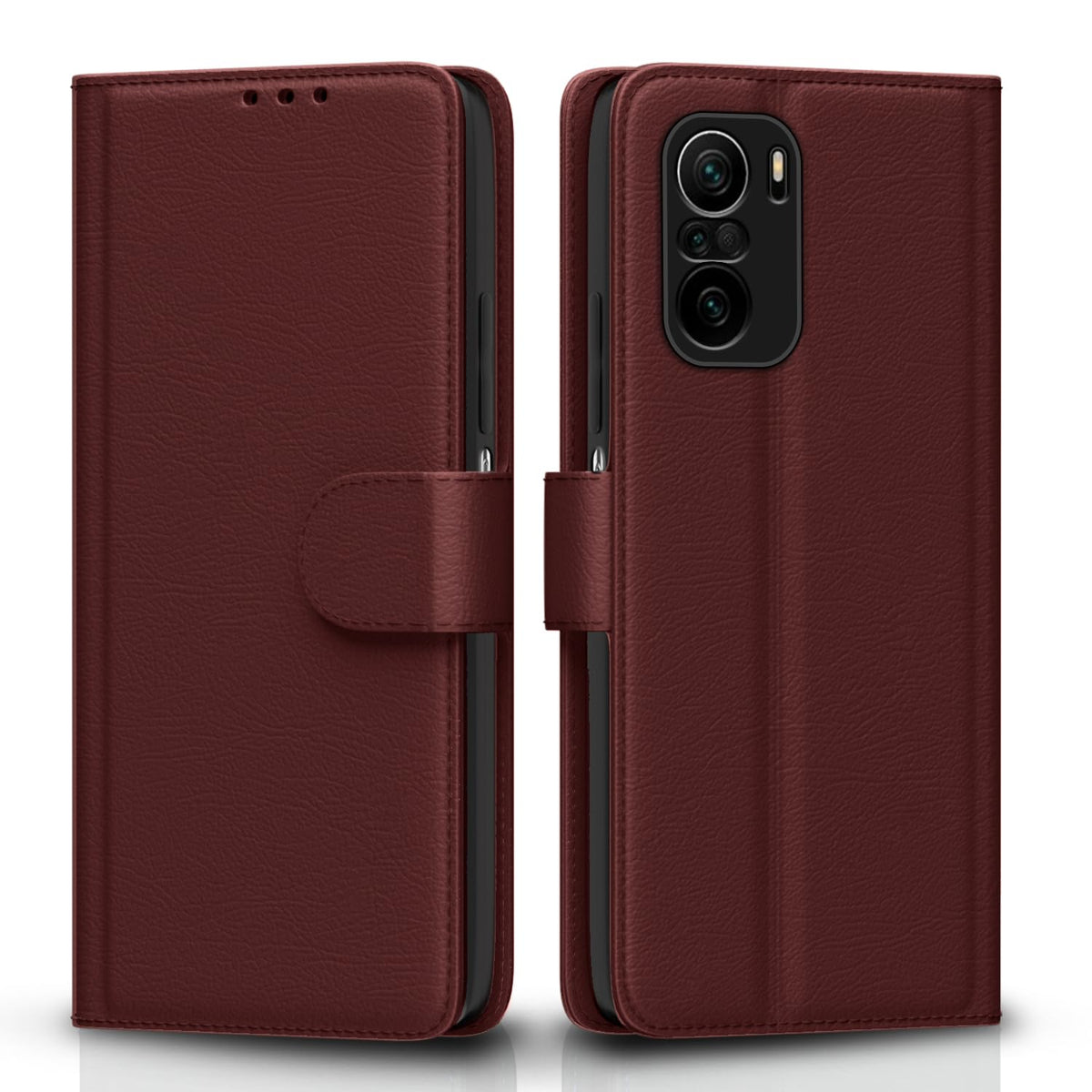 Brown mobile flip cover for Mi 11x/11x Pro – Pikkme