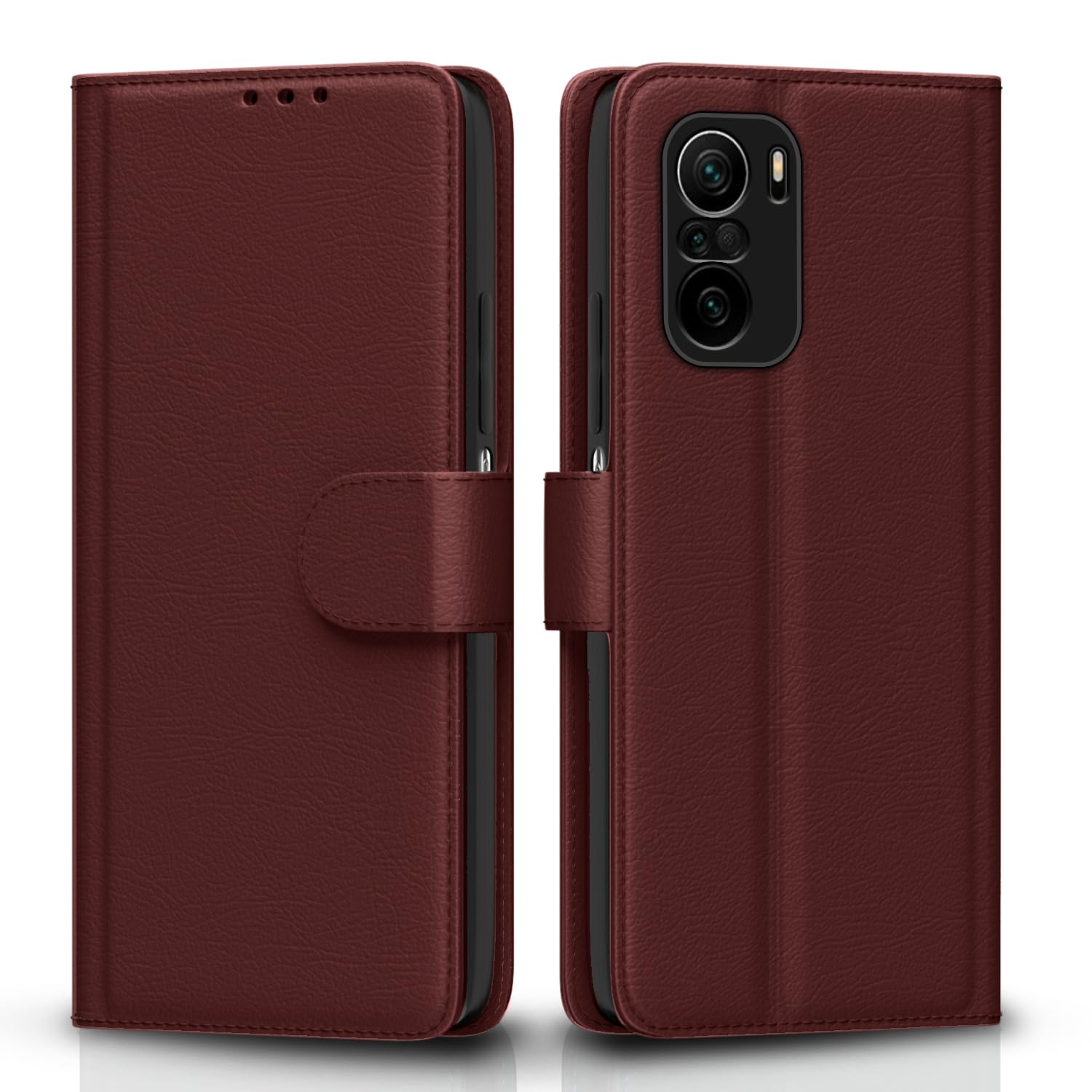 Brown mobile flip cover for Mi 11x/11x Pro – Pikkme
