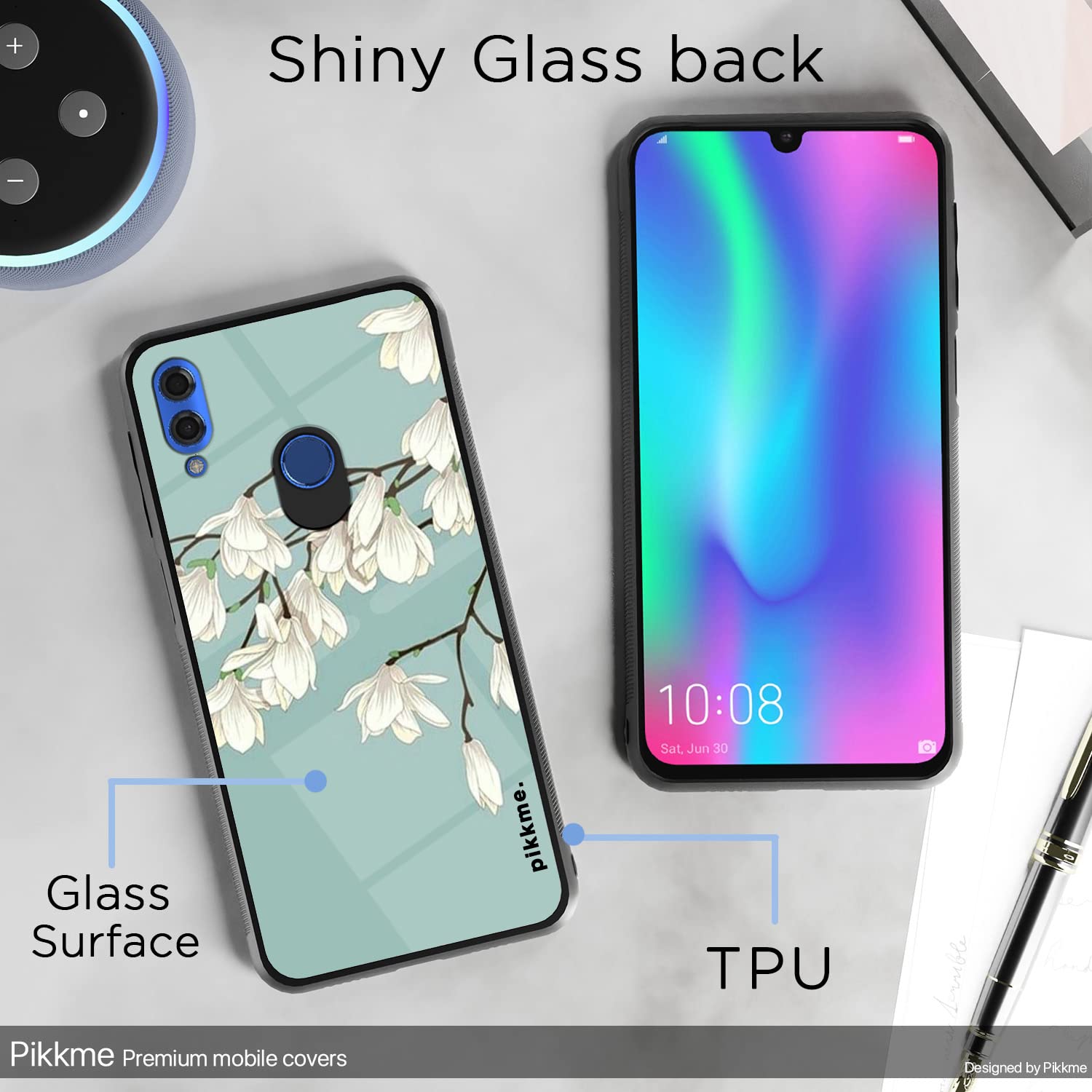 Flower Mobile cover for Honor 10 Lite – Pikkme – photo 3