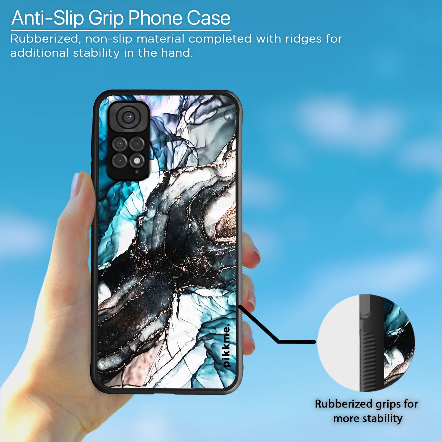 Pikkme Hybrid mobile back cover for Redmi Note 11/Note 11s – photo 5