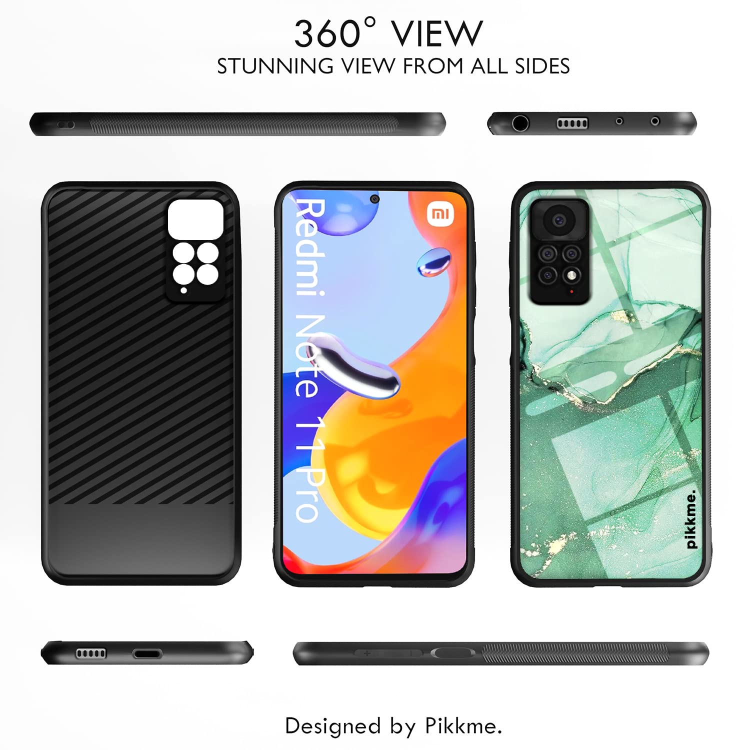 Pikkme Redmi Note 11 Pro/Note 11 Pro Plus 5G Hybrid mobile back cover – photo 2