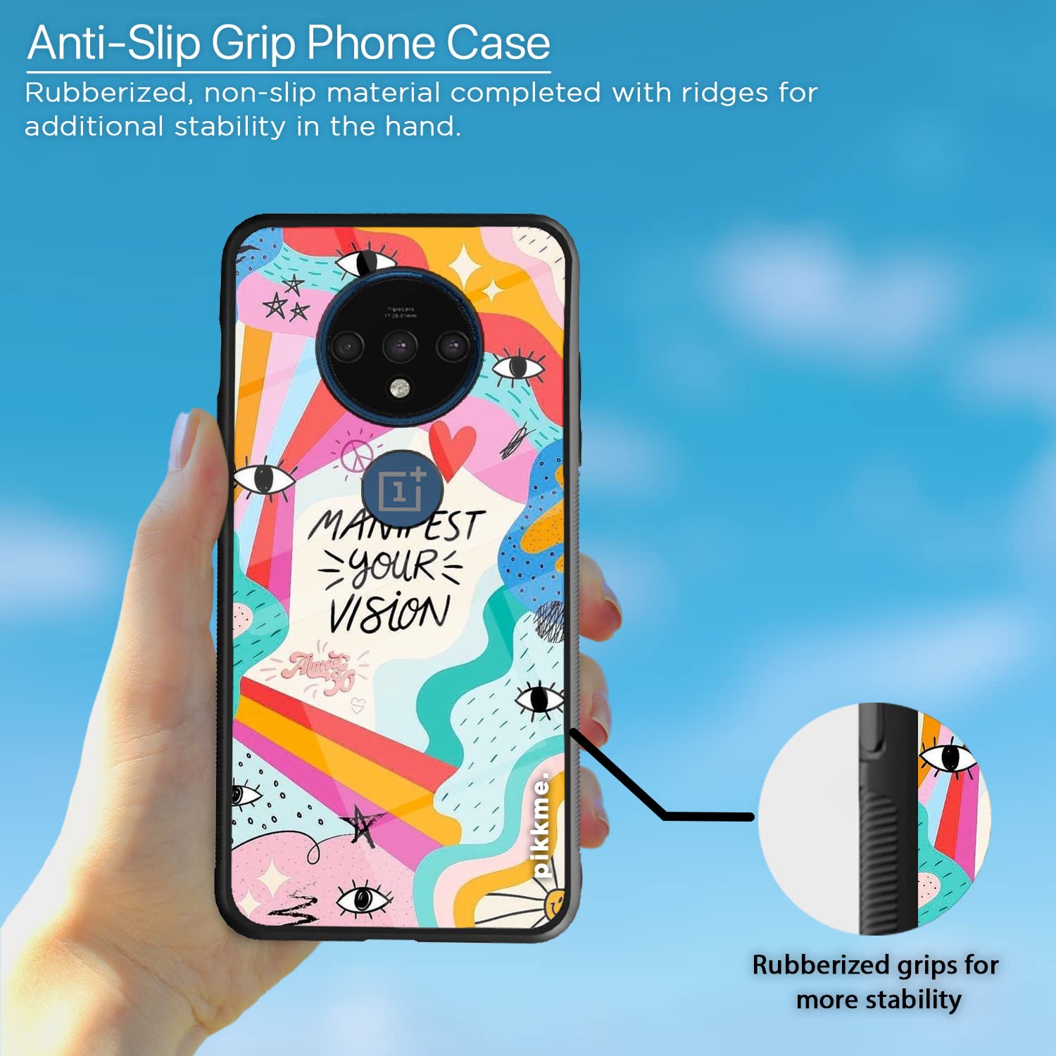Pikkme OnePlus 7T Hybrid mobile cover – photo 5