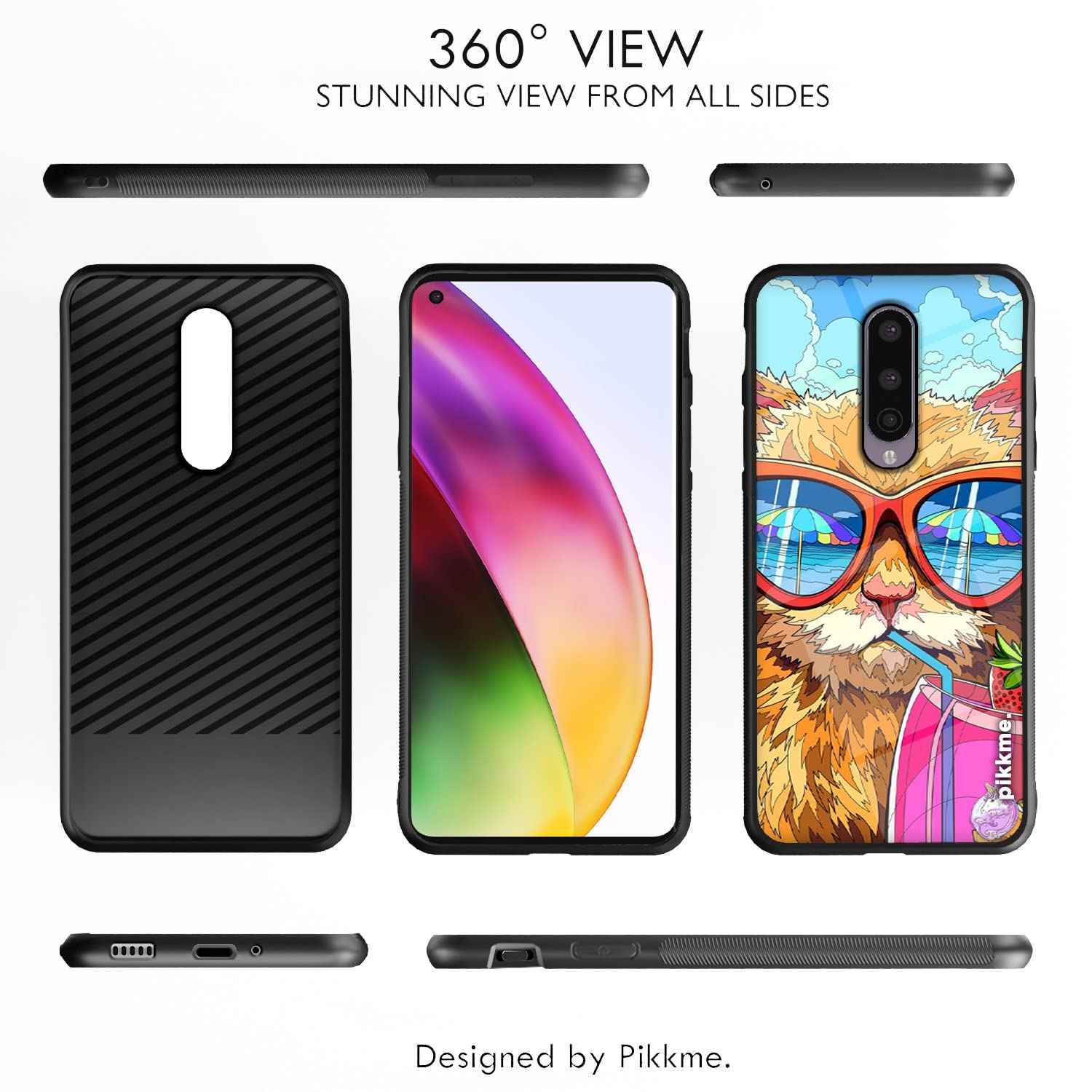 OnePlus 8 Cat mobile back cover by Pikkme – photo 2
