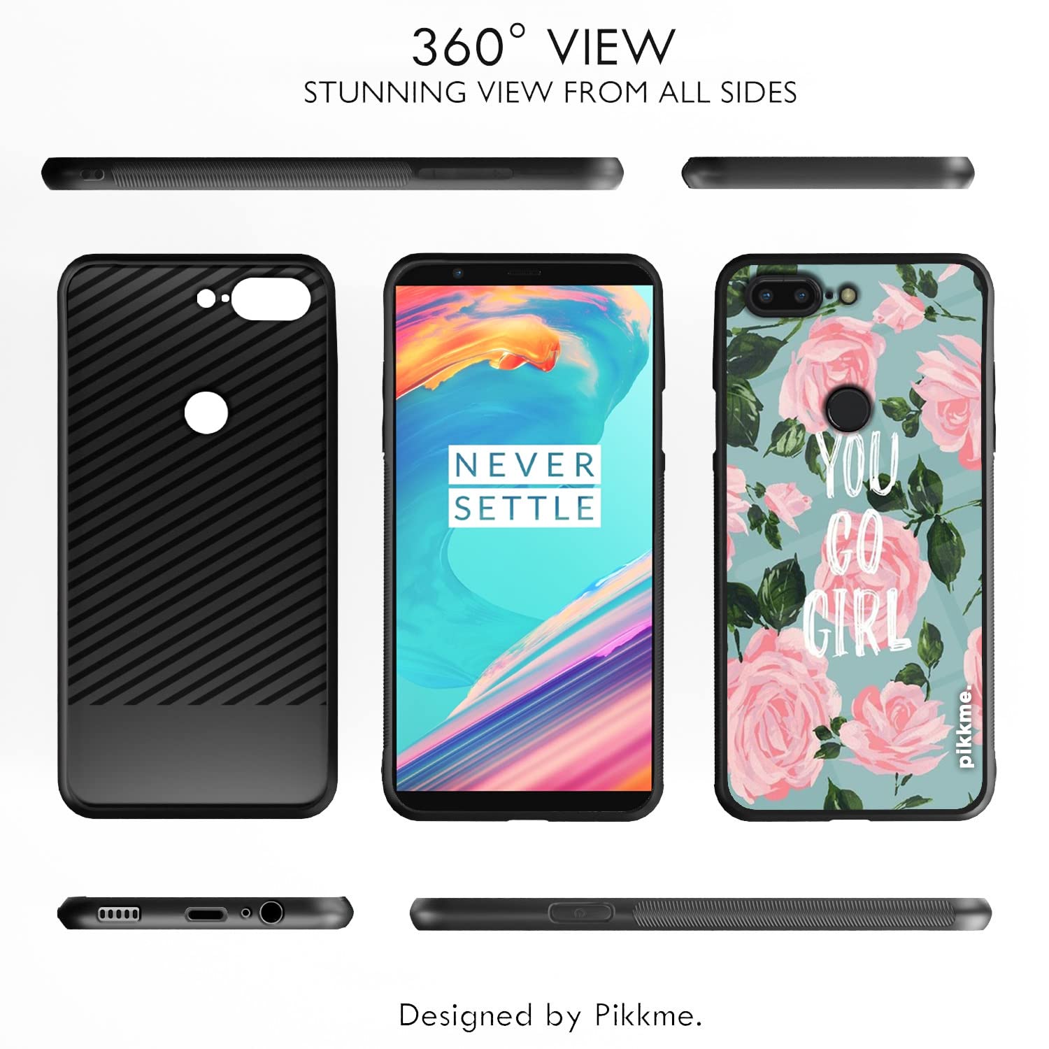 Flower Phone cover for OnePlus 5T – Pikkme – photo 2