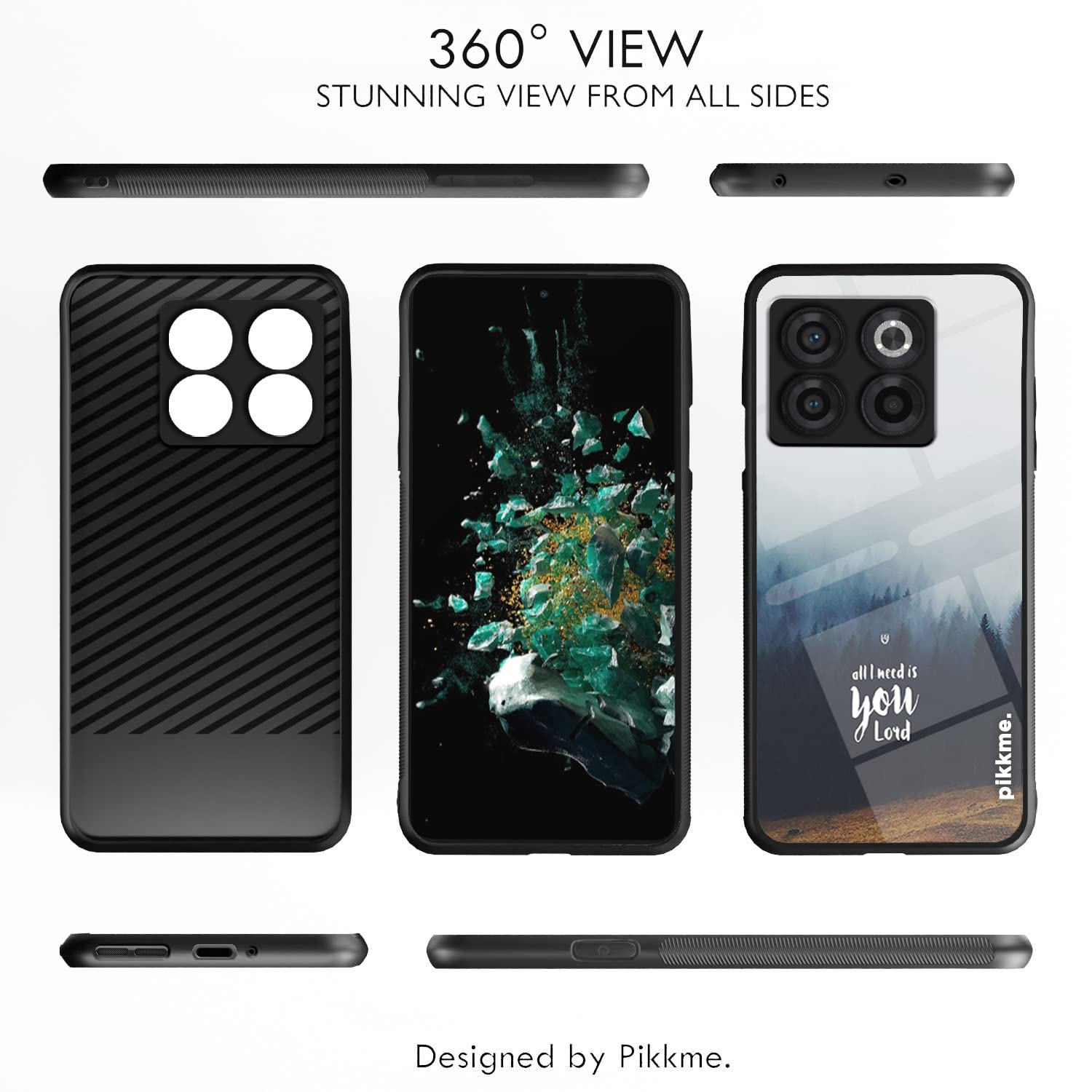 Pikkme OnePlus 10T 5G Hybrid mobile back cover – photo 2