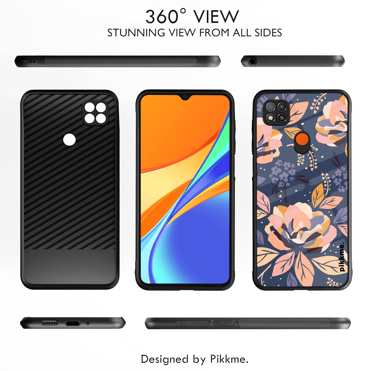 Pikkme Redmi 10A/9, Poco C31 Flower phone cover – photo 2