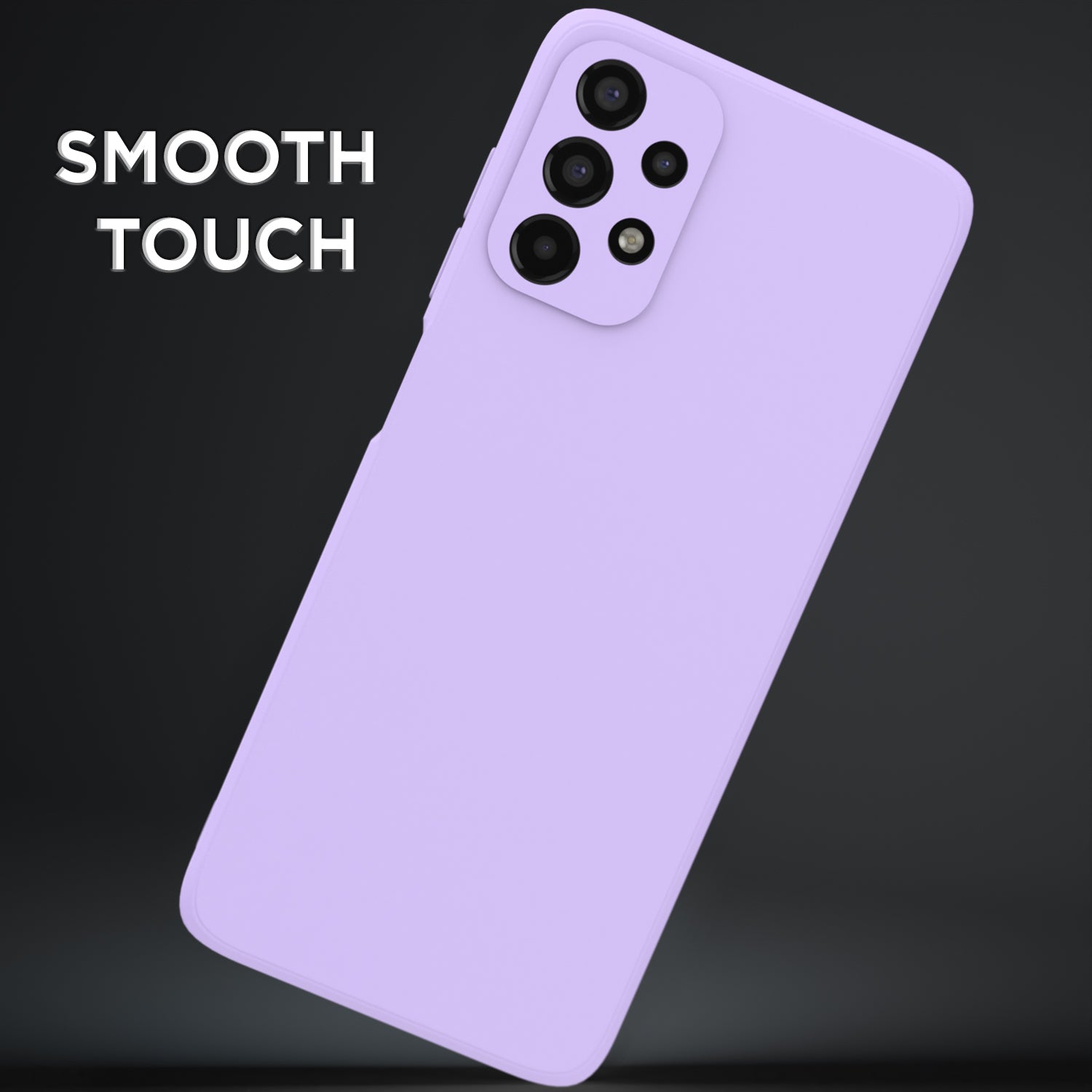 Pikkme Samsung Galaxy A23 4G / A23 5G Liquid Silicone Back Cover | Purple