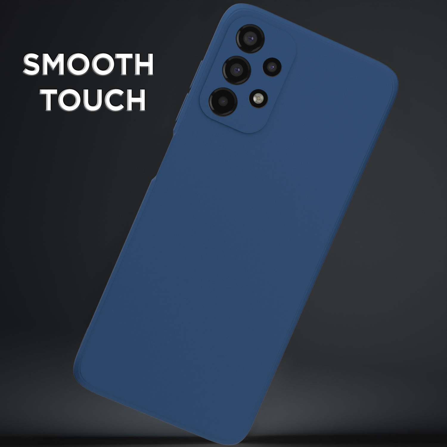 Pikkme Samsung Galaxy A23 4G / A23 5G Liquid Silicone Back Cover | Blue