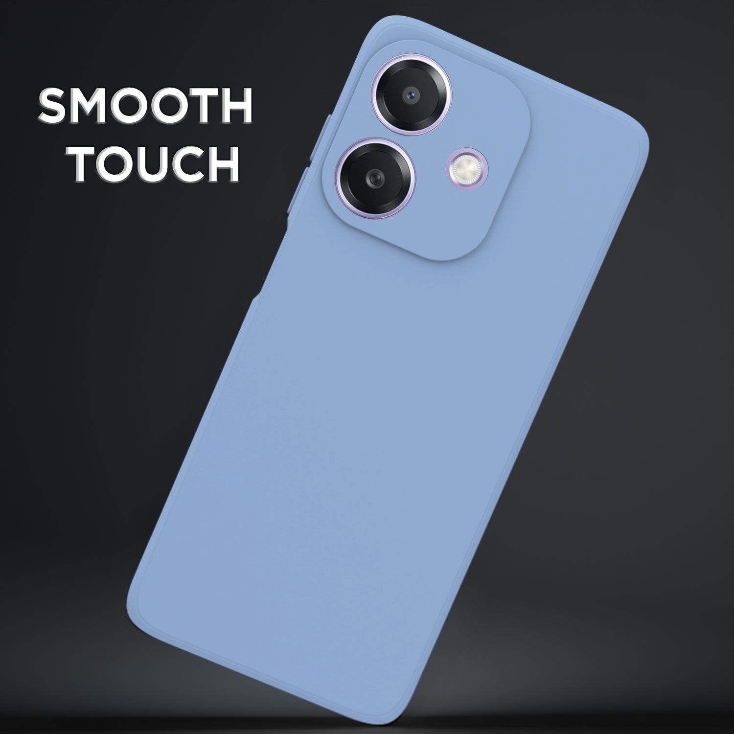Pikkme aqua blue Liquid Silicone mobile back cover for Oppo A3x 5G/A3x 4G/A3 5G – photo 7