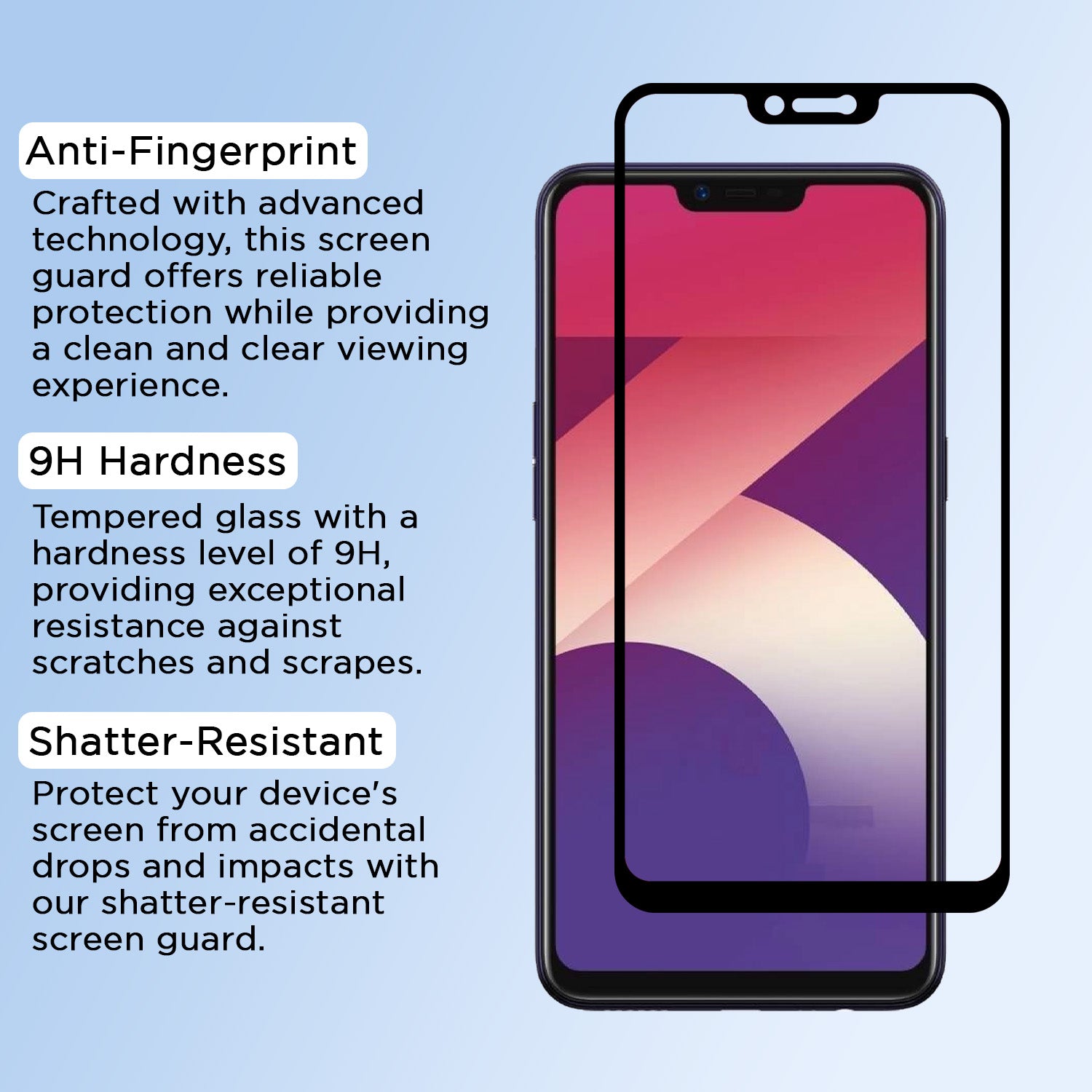 Pikkme screen protector for Oppo A3s – photo 7