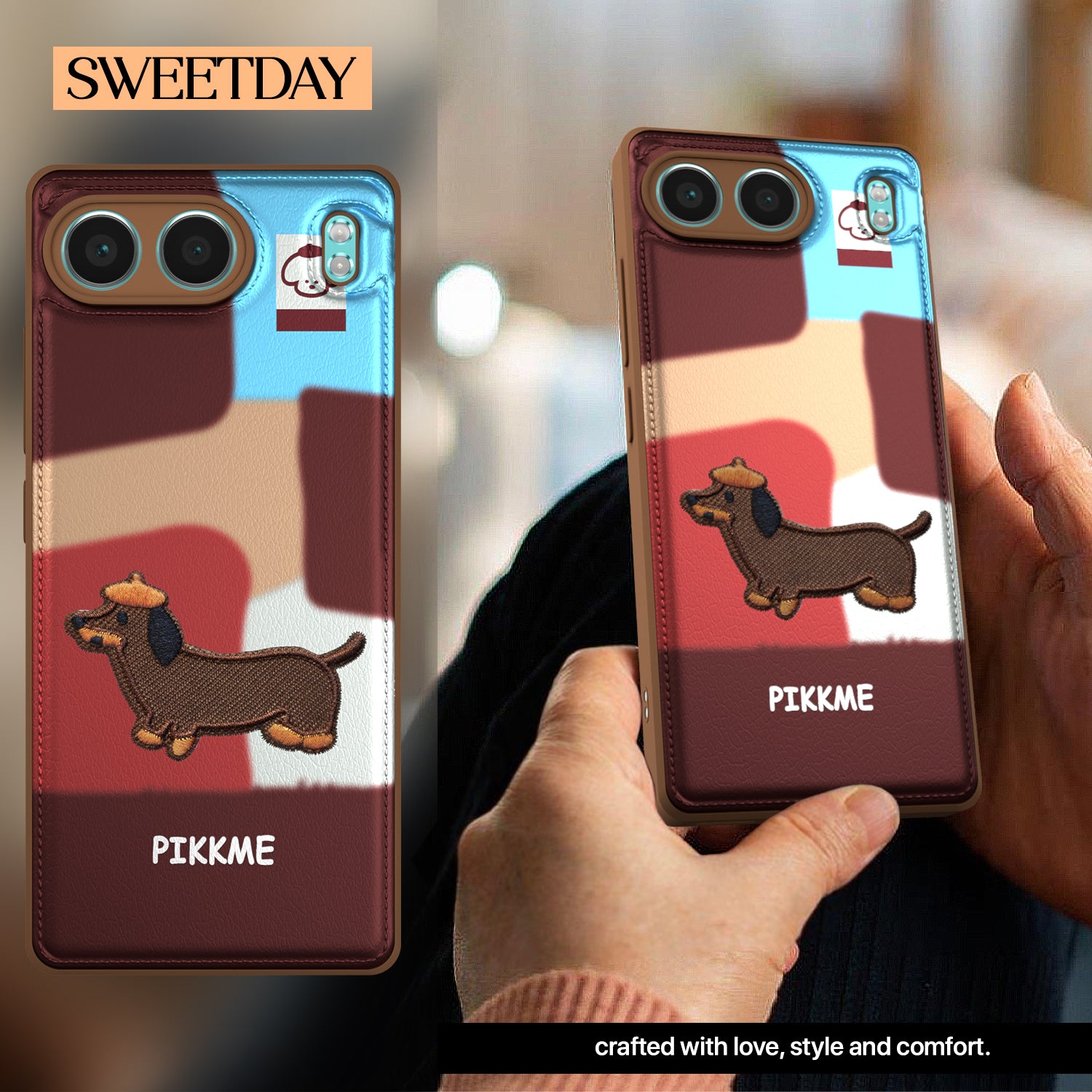 Pikkme OnePlus Nord 4 5G Cute Girlish Dog Series Back Cover (Design3)