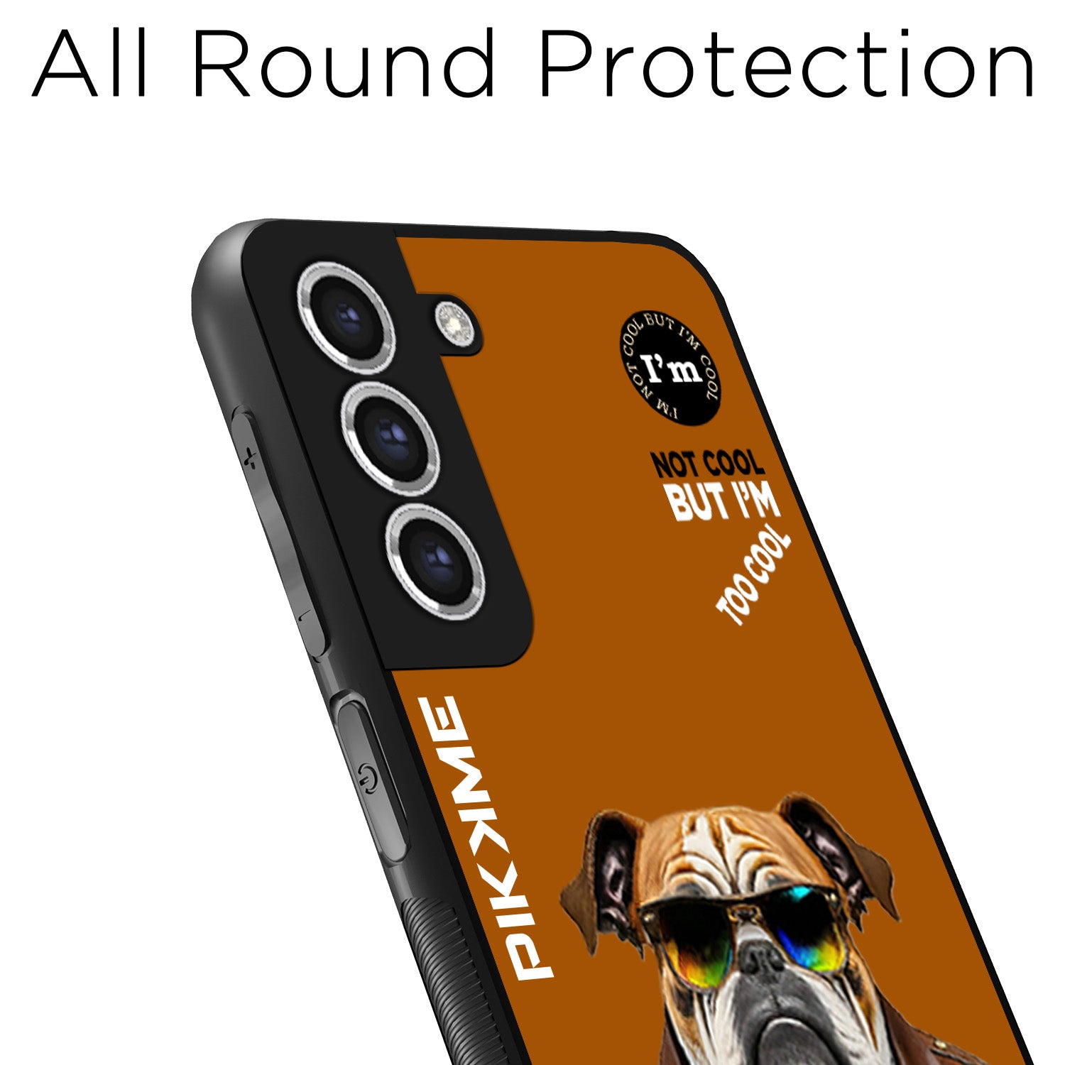 Pikkme Brown Dog Swag Samsung Galaxy S20 Fe NIm2 Back Cover (Design 10)