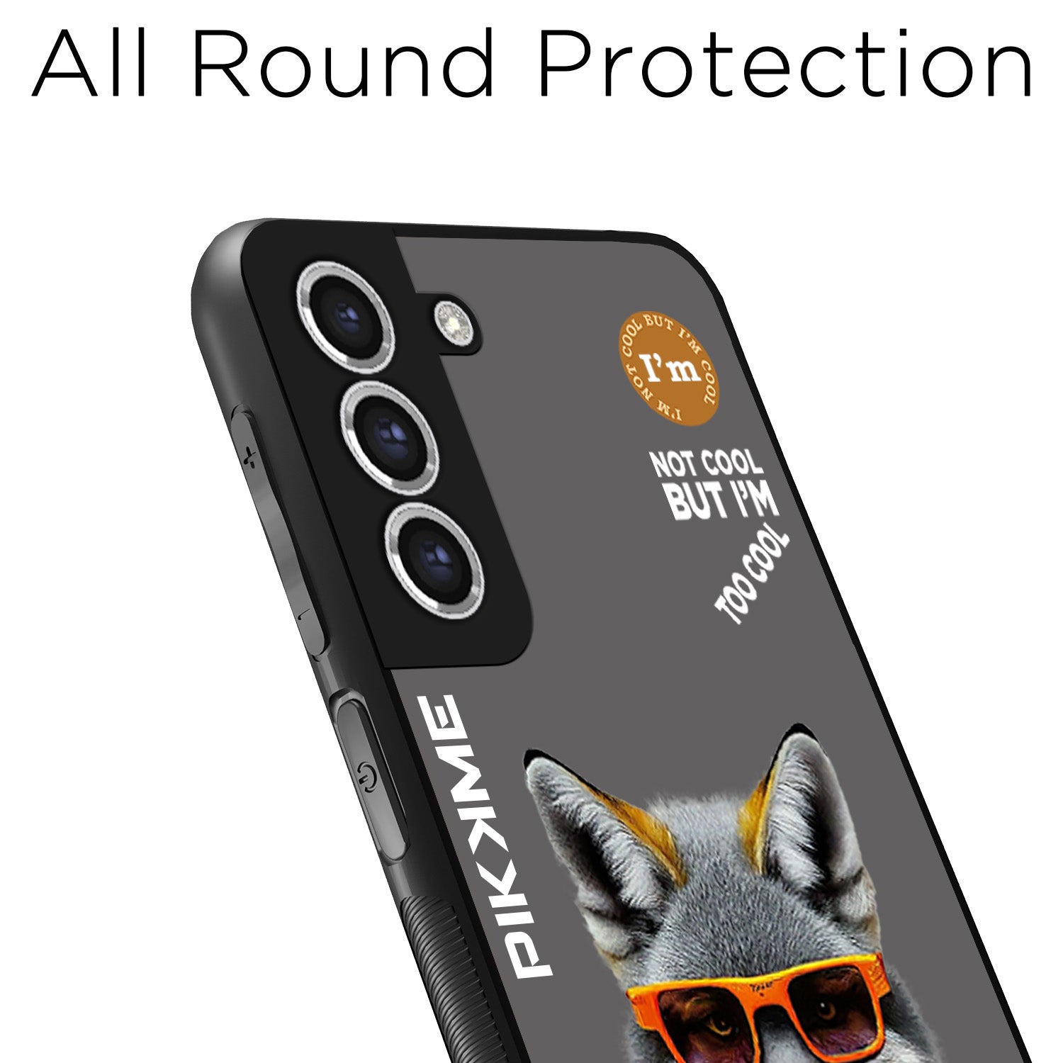 Pikkme Grey Wolf Swag Samsung Galaxy S20 Fe Nim2 Back Cover (Design 01)