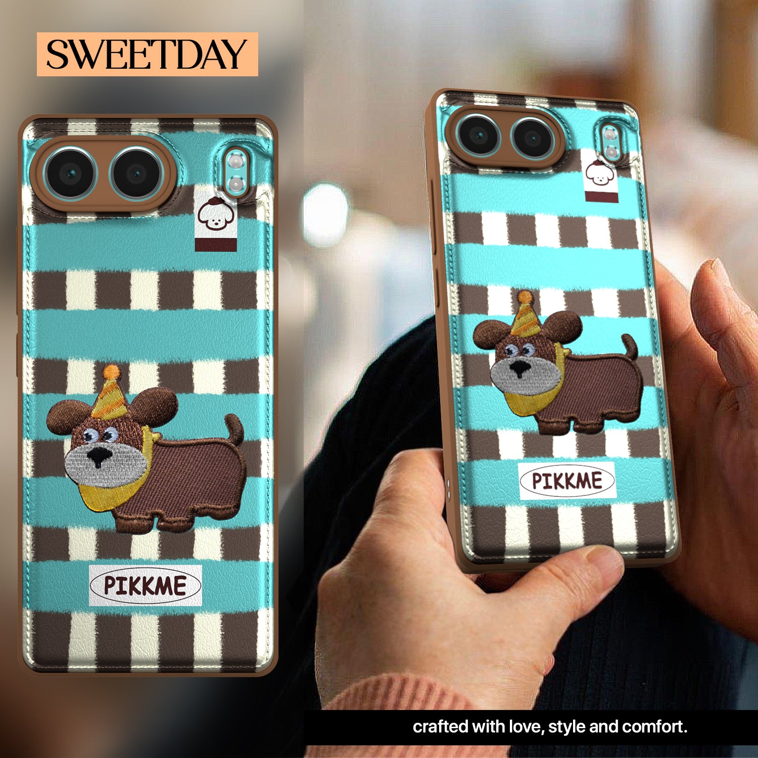Pikkme OnePlus Nord 4 5G Cute Girlish Dog Series Back Cover (Design2)