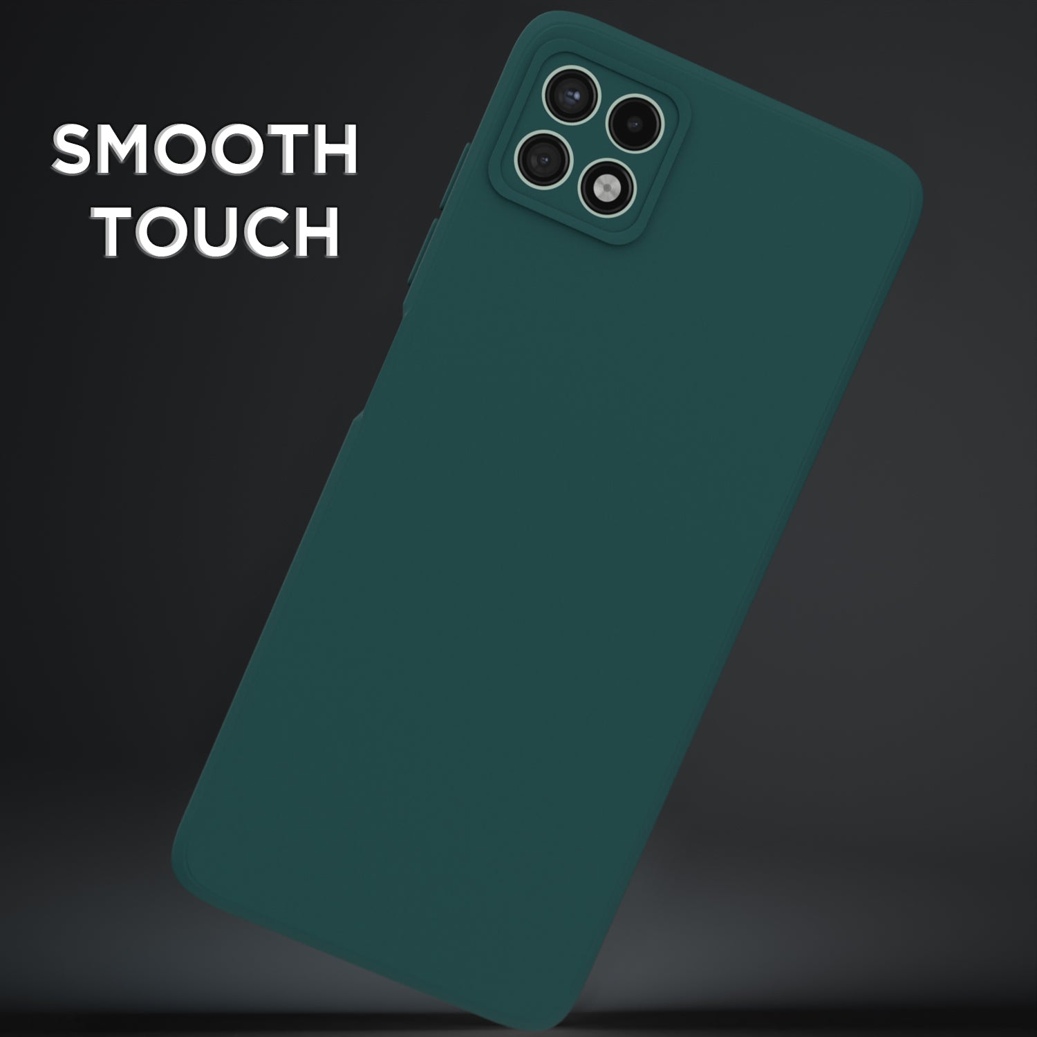 Pikkme Samsung Galaxy A22 5G Liquid Silicone Back Cover | Green