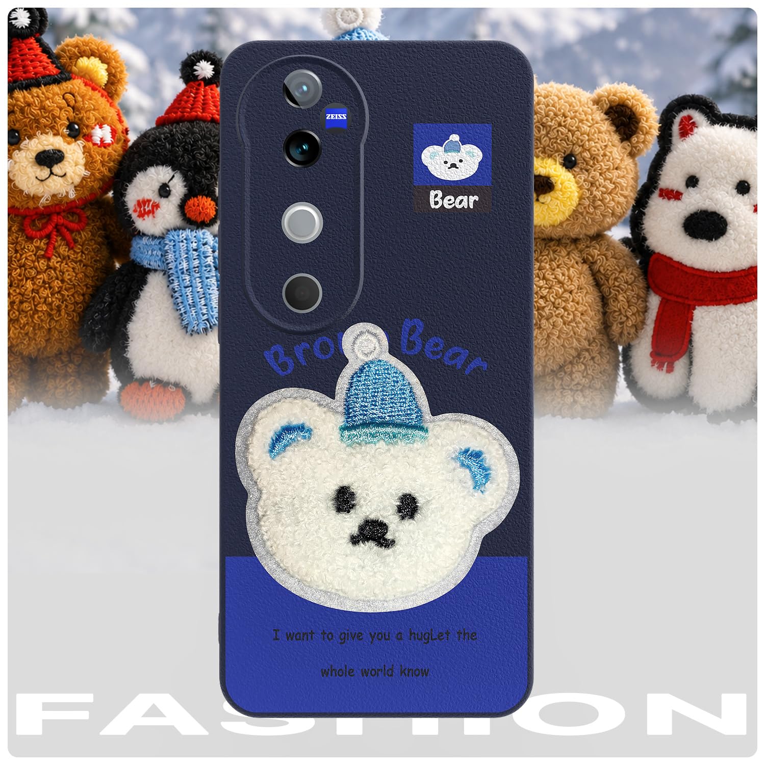 Pikkme Vivo V40/V40 Pro/T3 Ultra 5G blue mobile back cover – photo 7