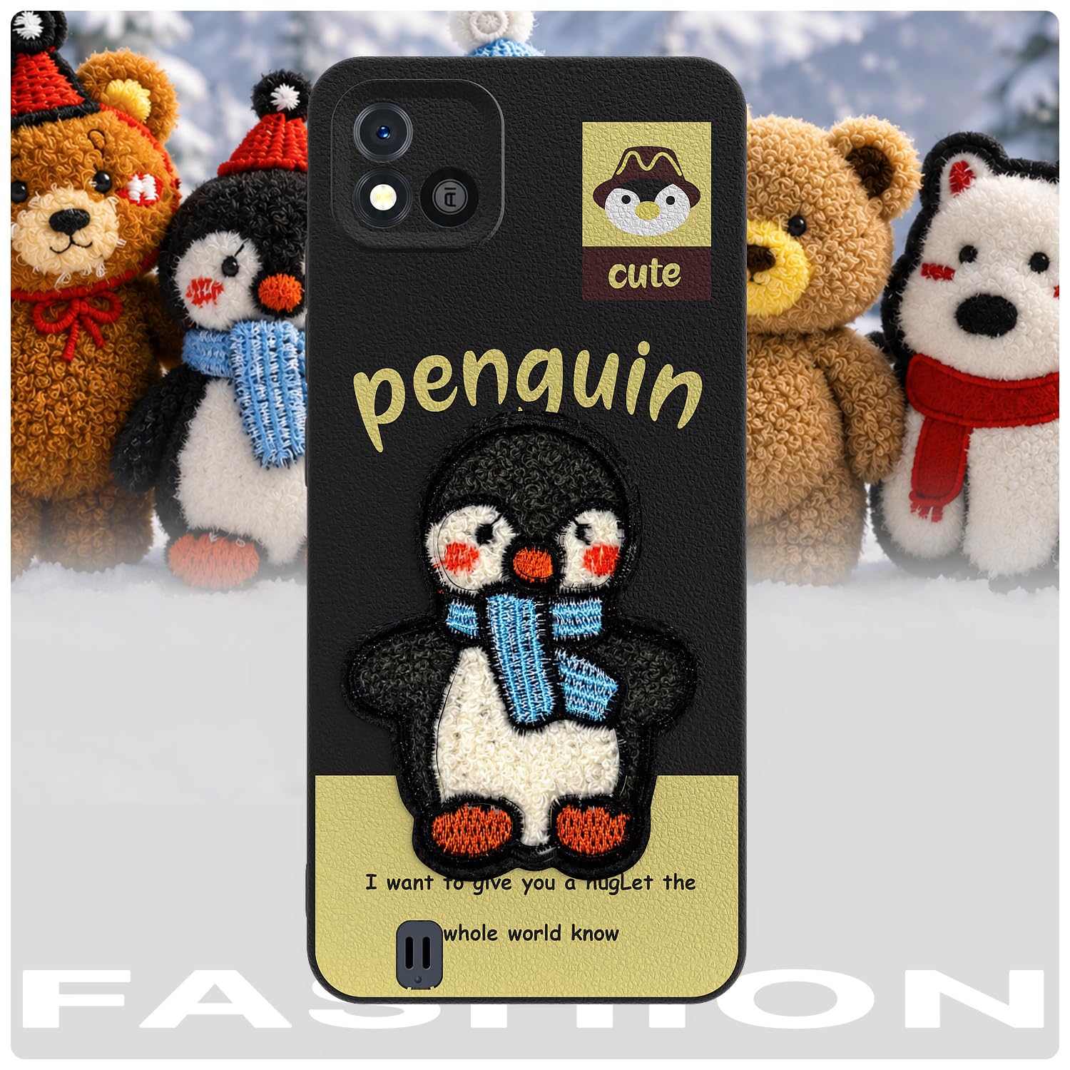 Realme C20 back cover in black by Pikkme – photo 7