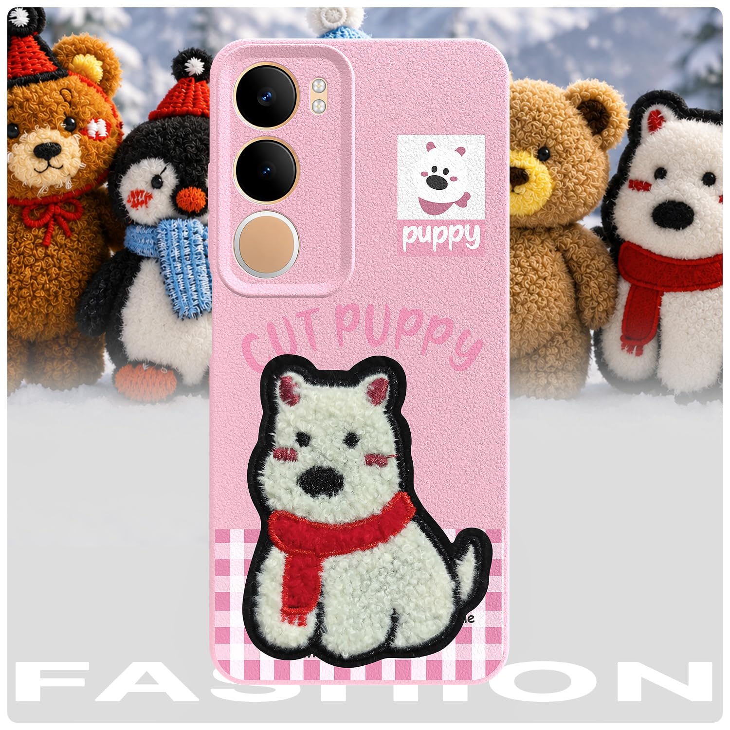 Vivo Y19s/Y29 5G phone cover in pink by Pikkme – photo 7
