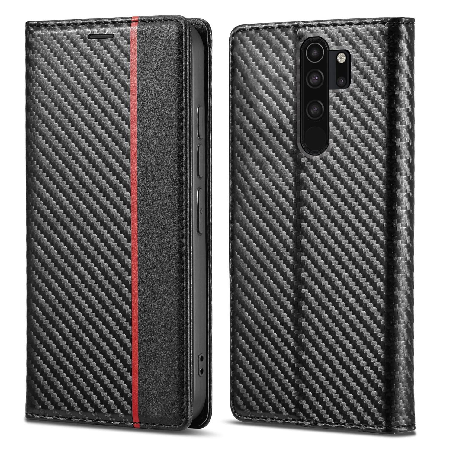 Pikkme black flip case for Redmi Note 8 Pro