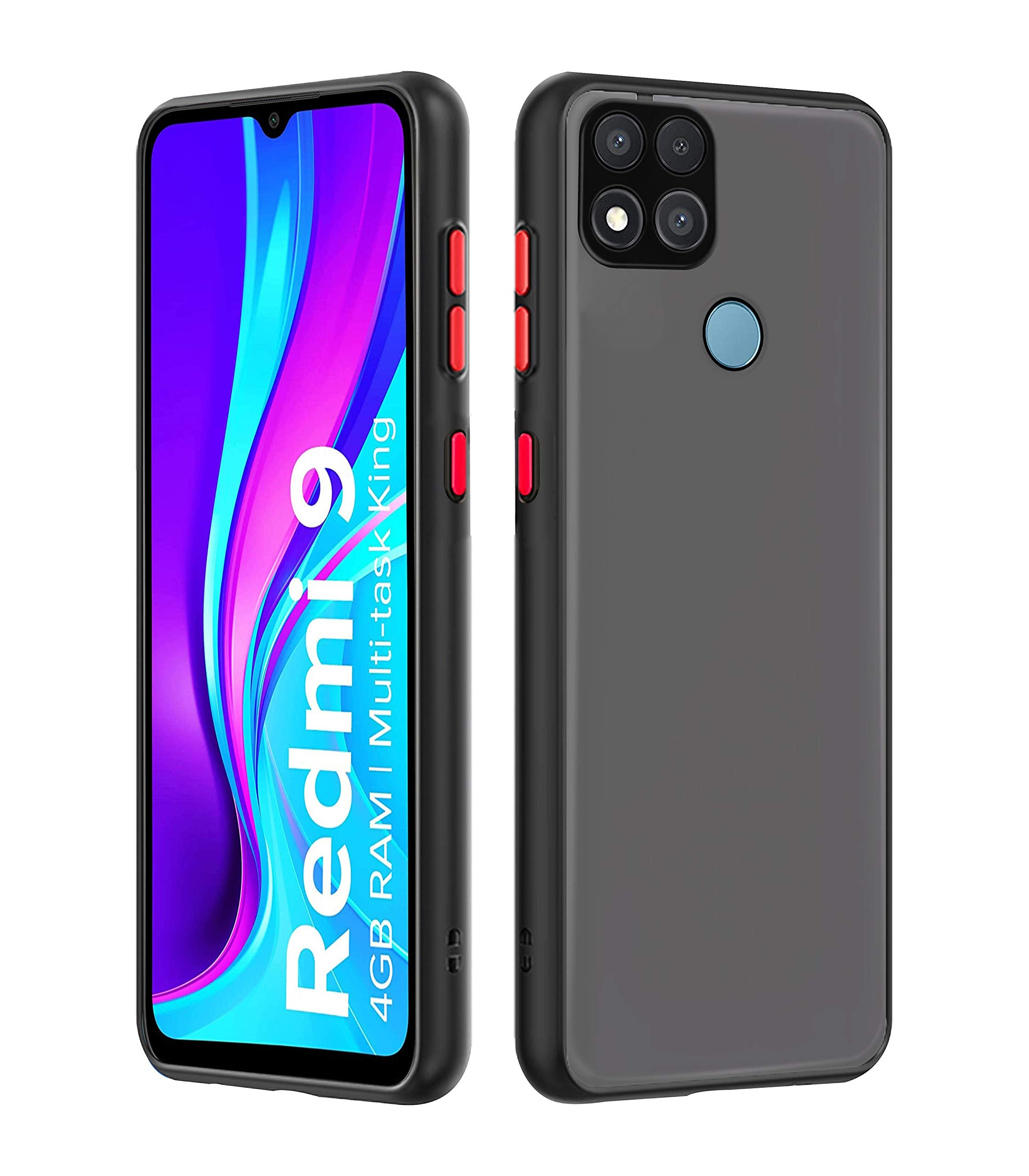 Black Matte phone cover for Redmi 10A/9, Poco C31 – Pikkme