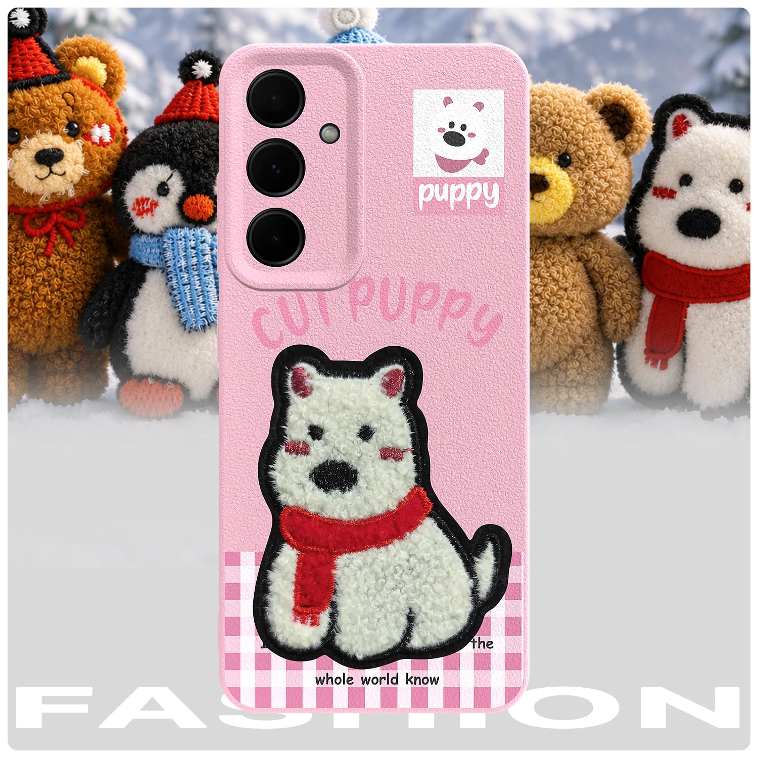 Samsung A35 5G back cover in pink by Pikkme – photo 7
