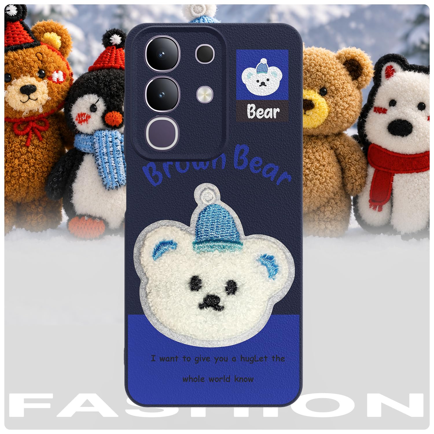 Pikkme blue phone cover for Vivo T4x/iQOO Z10x/Y31 Pro 5G – photo 7