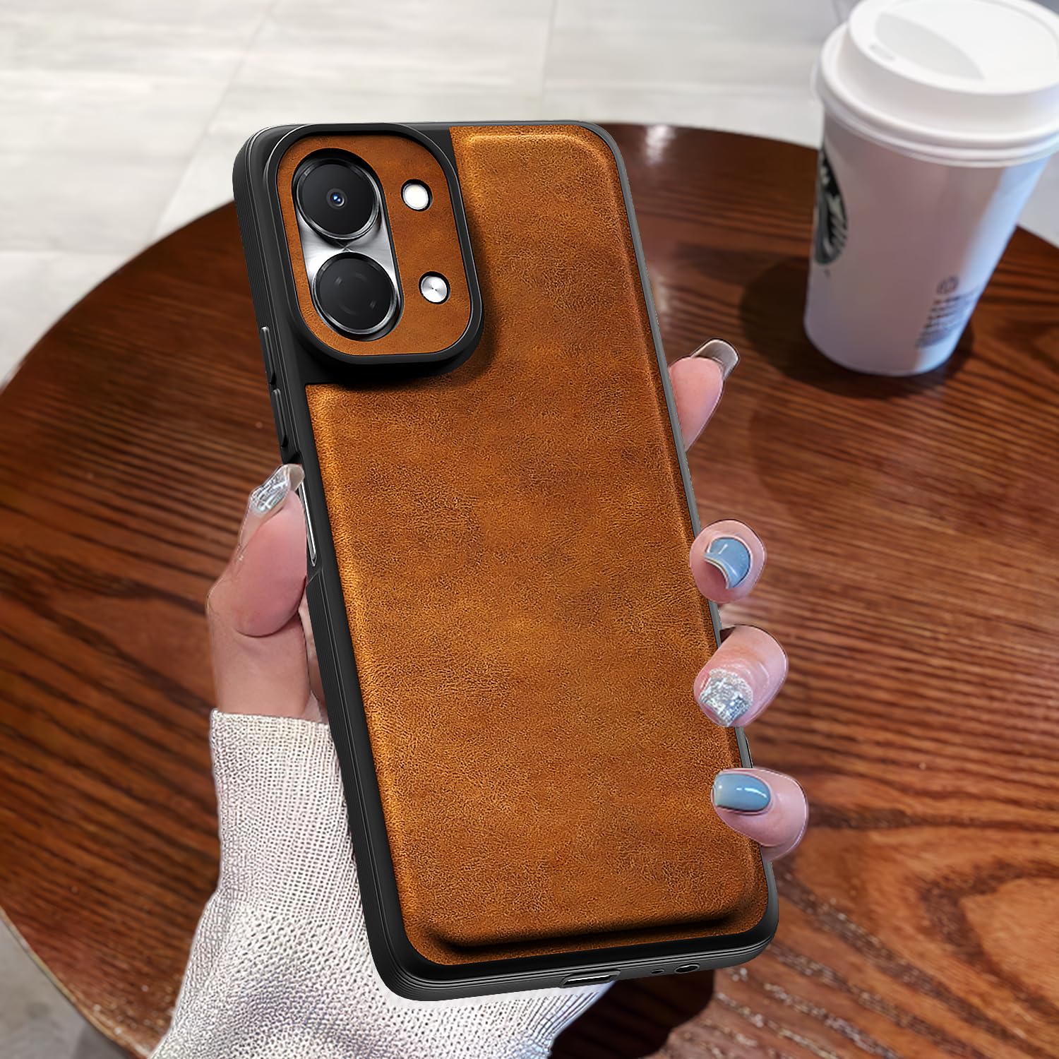Pikkme brown back cover for Tecno Spark Go 3 – photo 7