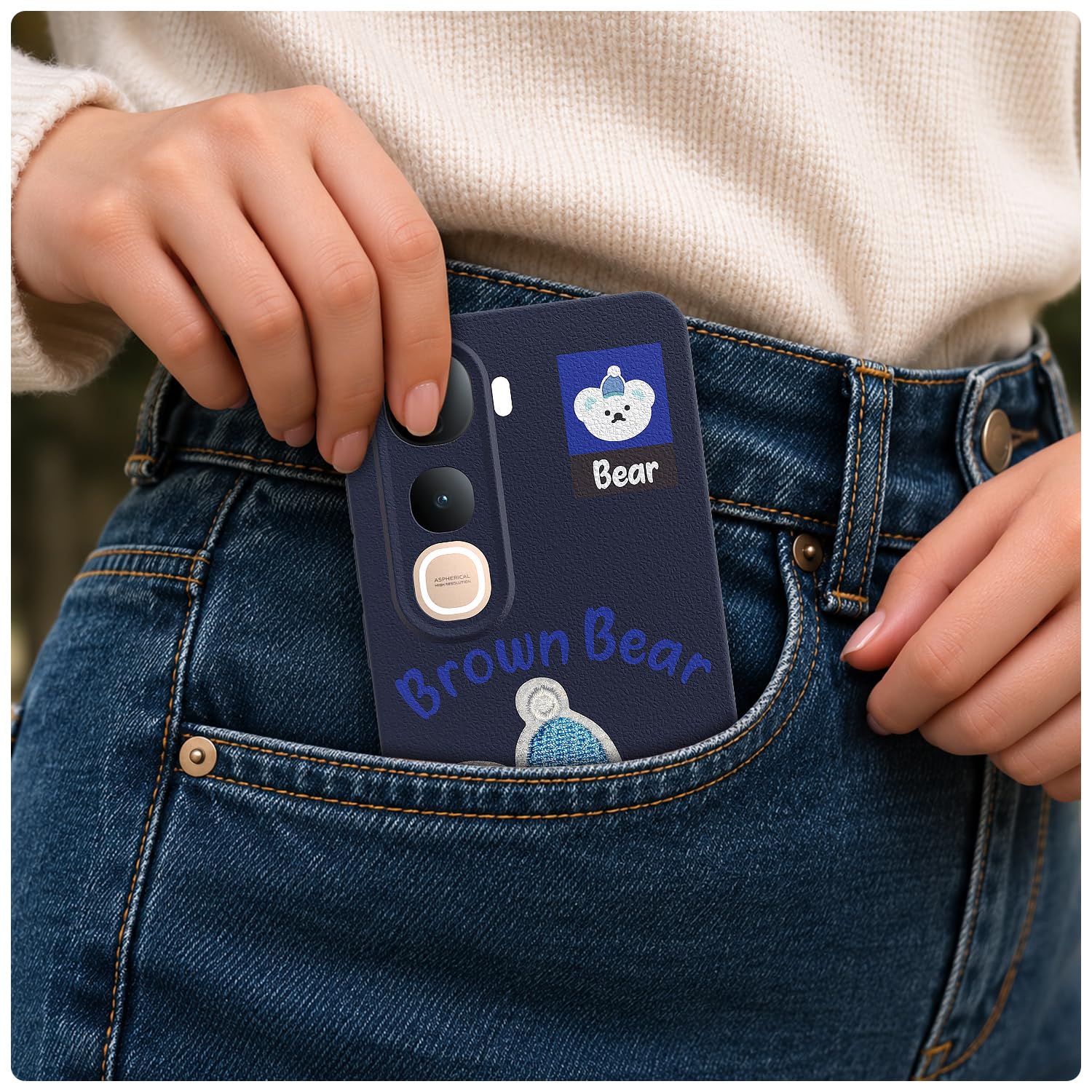 Blue phone cover for Vivo Y400 Pro 5G – Pikkme – photo 4
