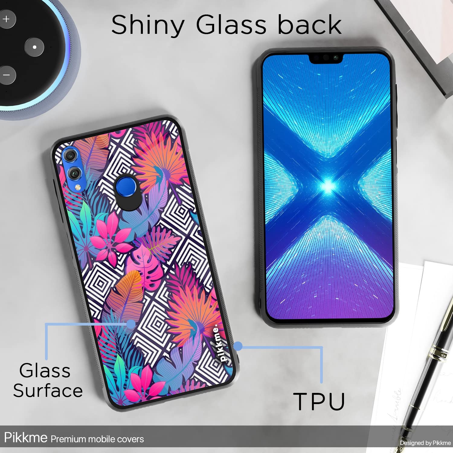 Pikkme Honor 8X Flower mobile cover – photo 3