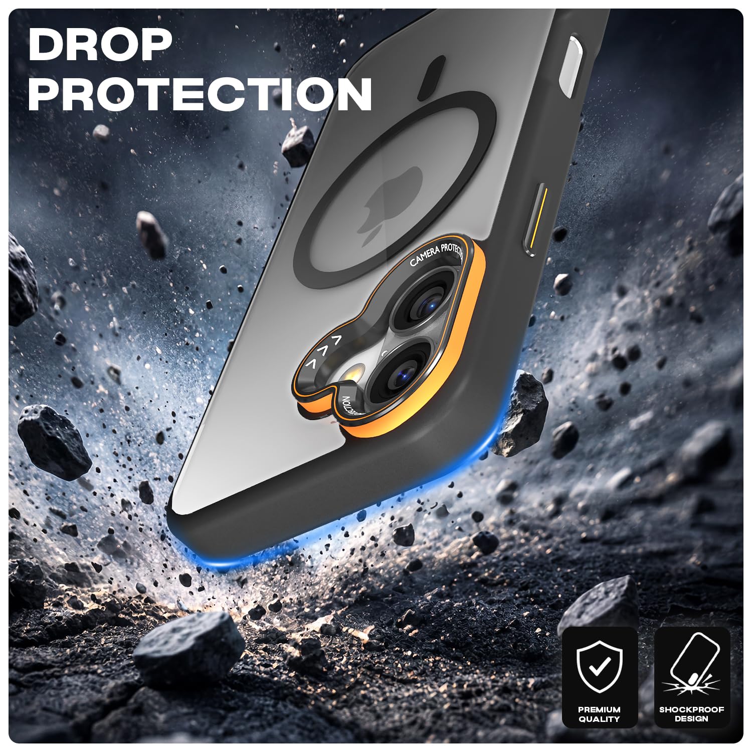 Pikkme black mag-safe back cover for iPhone 16 – photo 6
