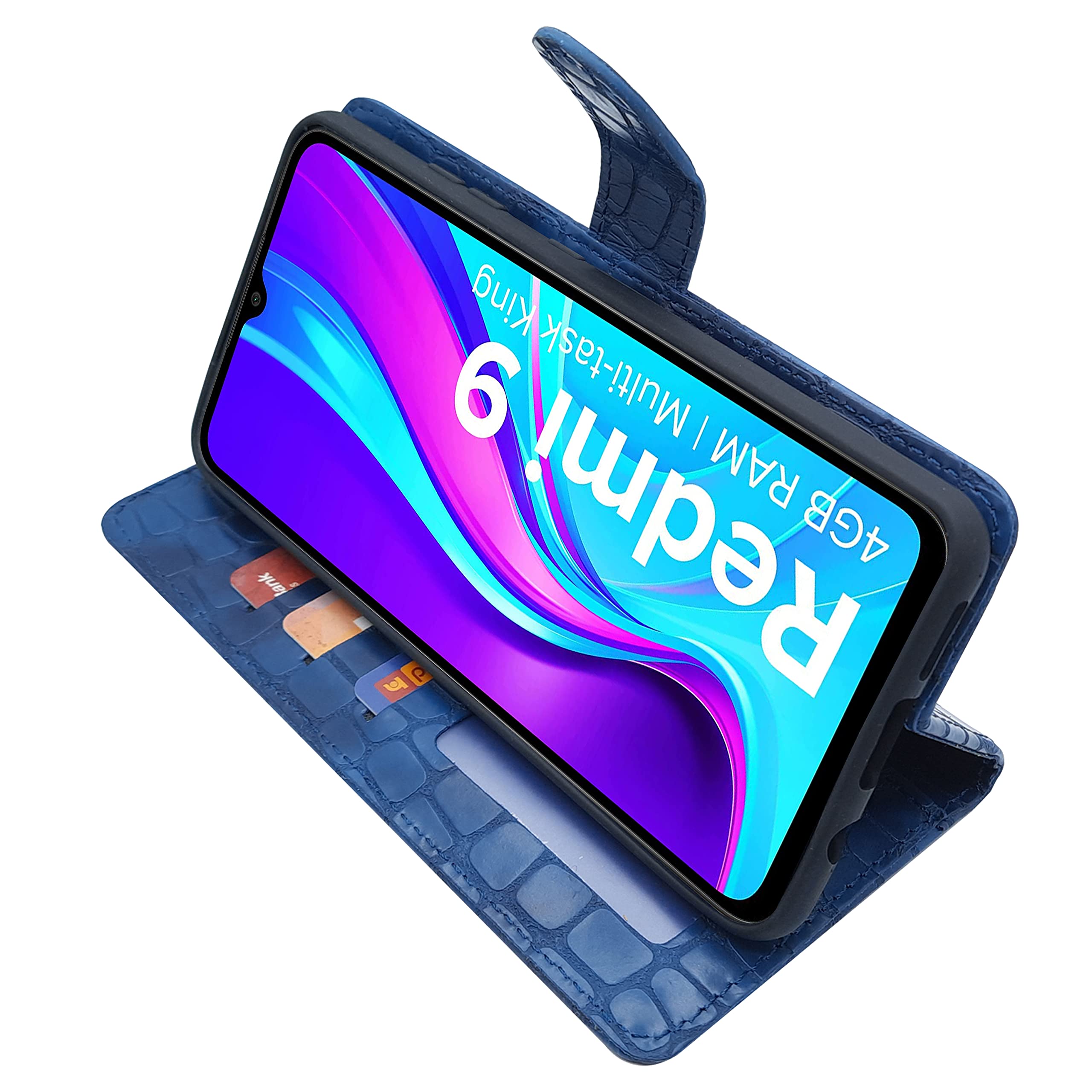 Pikkme blue flip cover for Redmi 10A/9/9C, Poco C31, Redmi 9/9C – photo 4