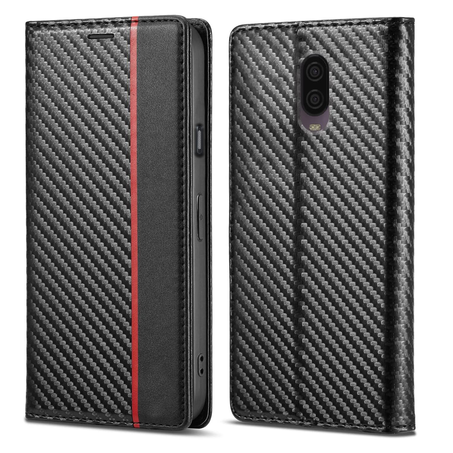 Black Wallet flip cover for OnePlus 6T – Pikkme