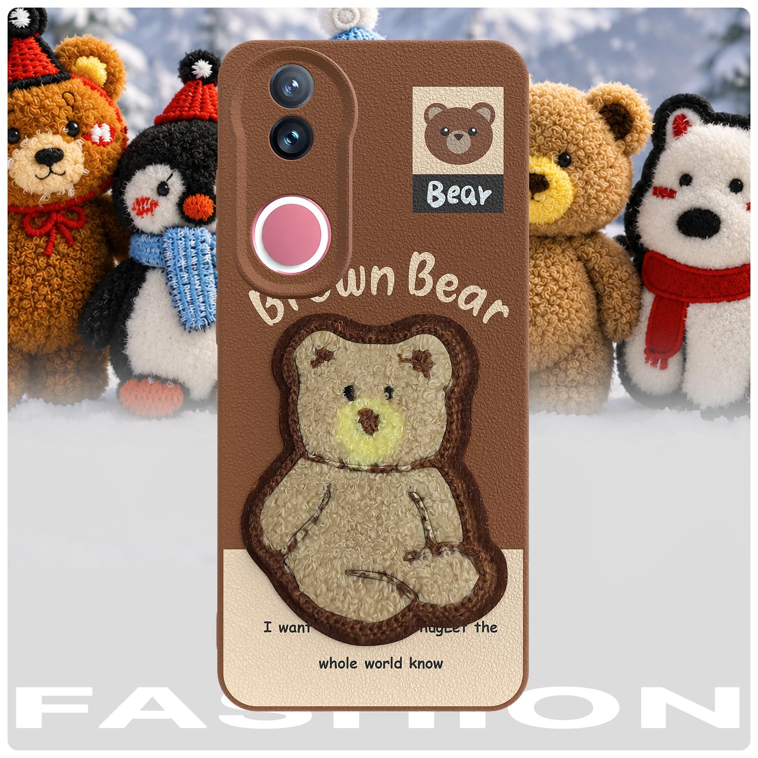 Pikkme brown phone cover for iQOO Z10R/Vivo V50/V50e/T4R 5G – photo 7