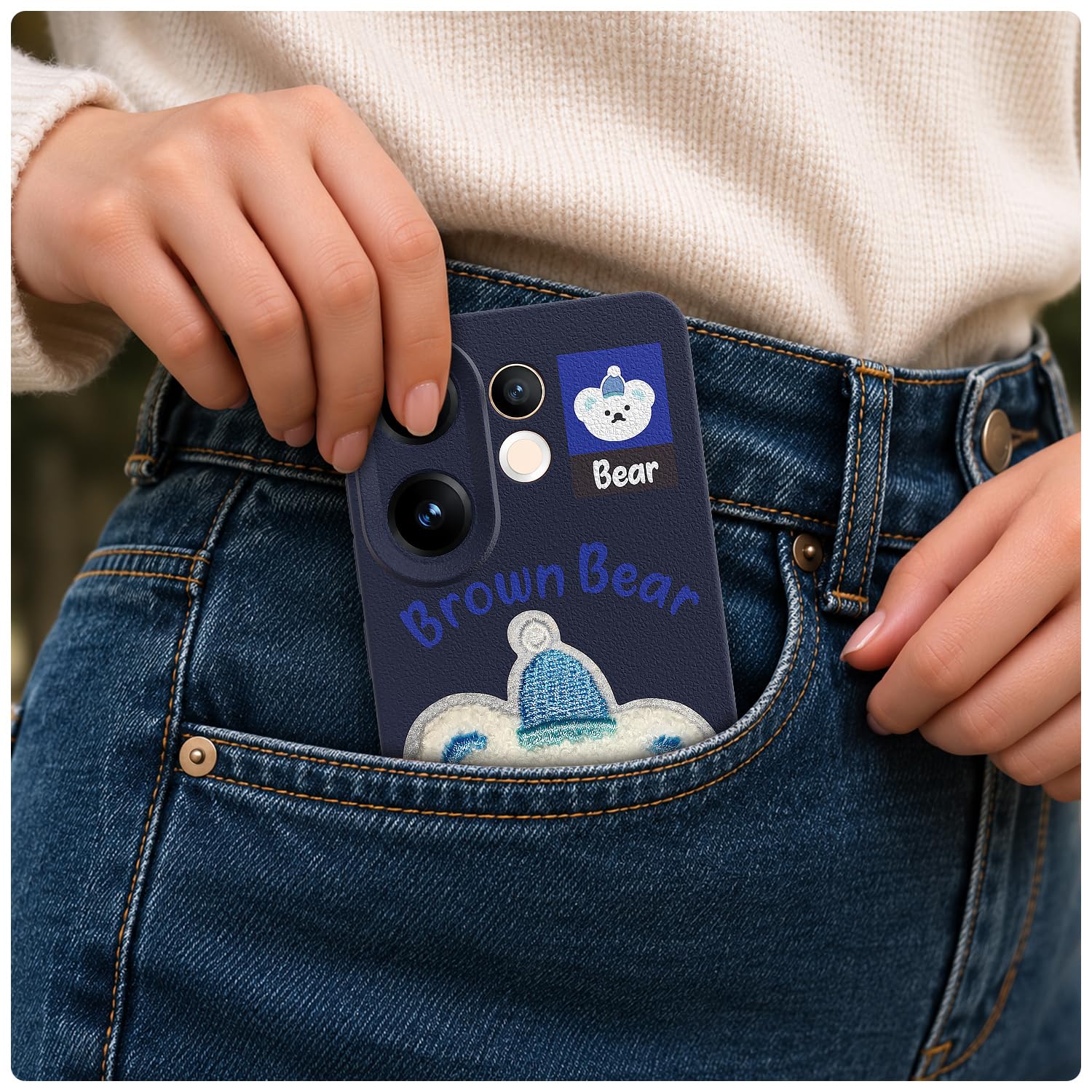 Blue mobile back cover for Vivo V60/T4 Pro 5G – Pikkme – photo 4
