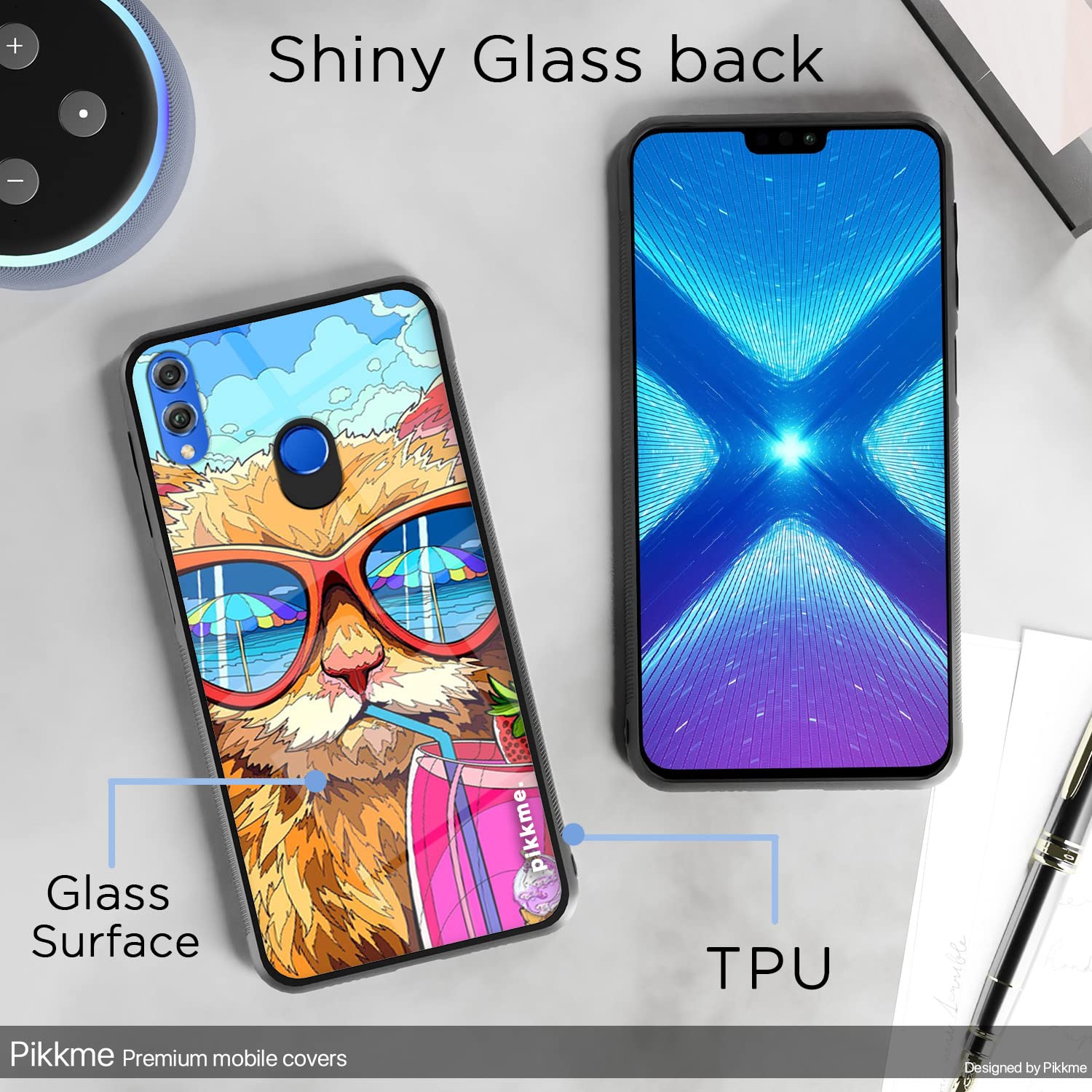 Honor 8X Cat back cover by Pikkme – photo 3