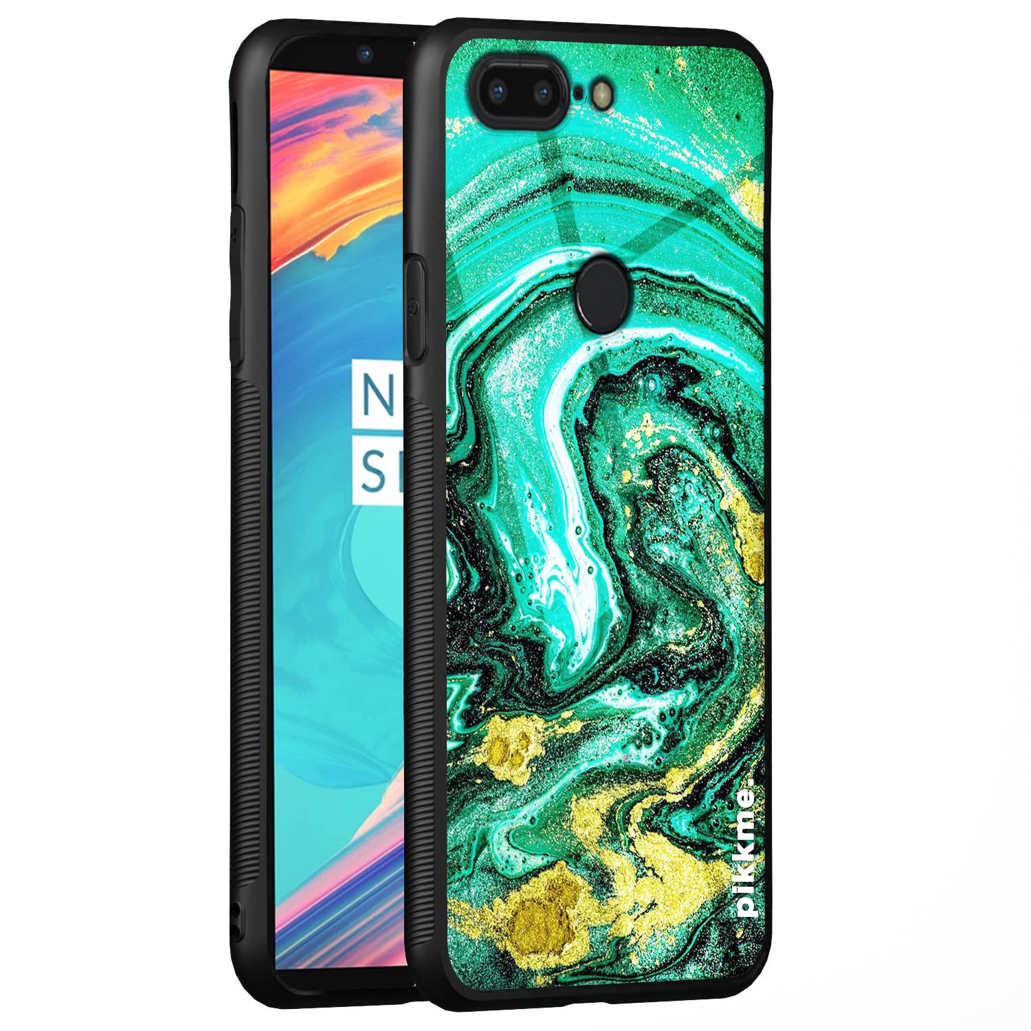 OnePlus 5T mobile back cover by Pikkme