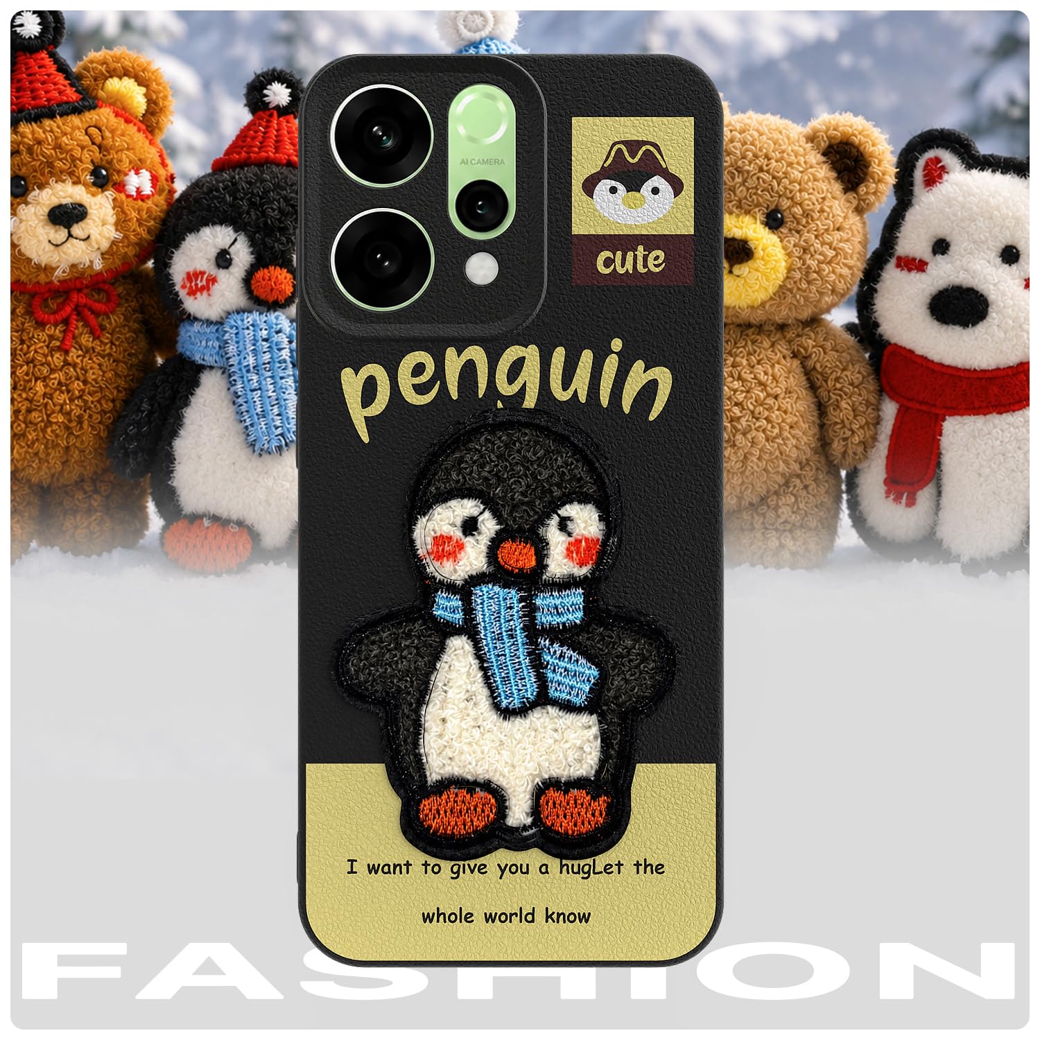 Pikkme black phone cover for Oppo Reno 14 5G – photo 7