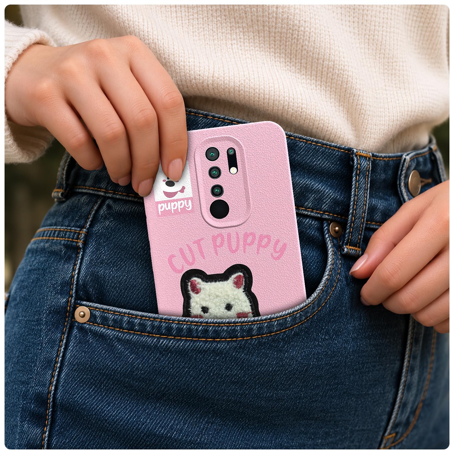 Pink back cover for Redmi 9 Prime/Poco M2 – Pikkme – photo 4