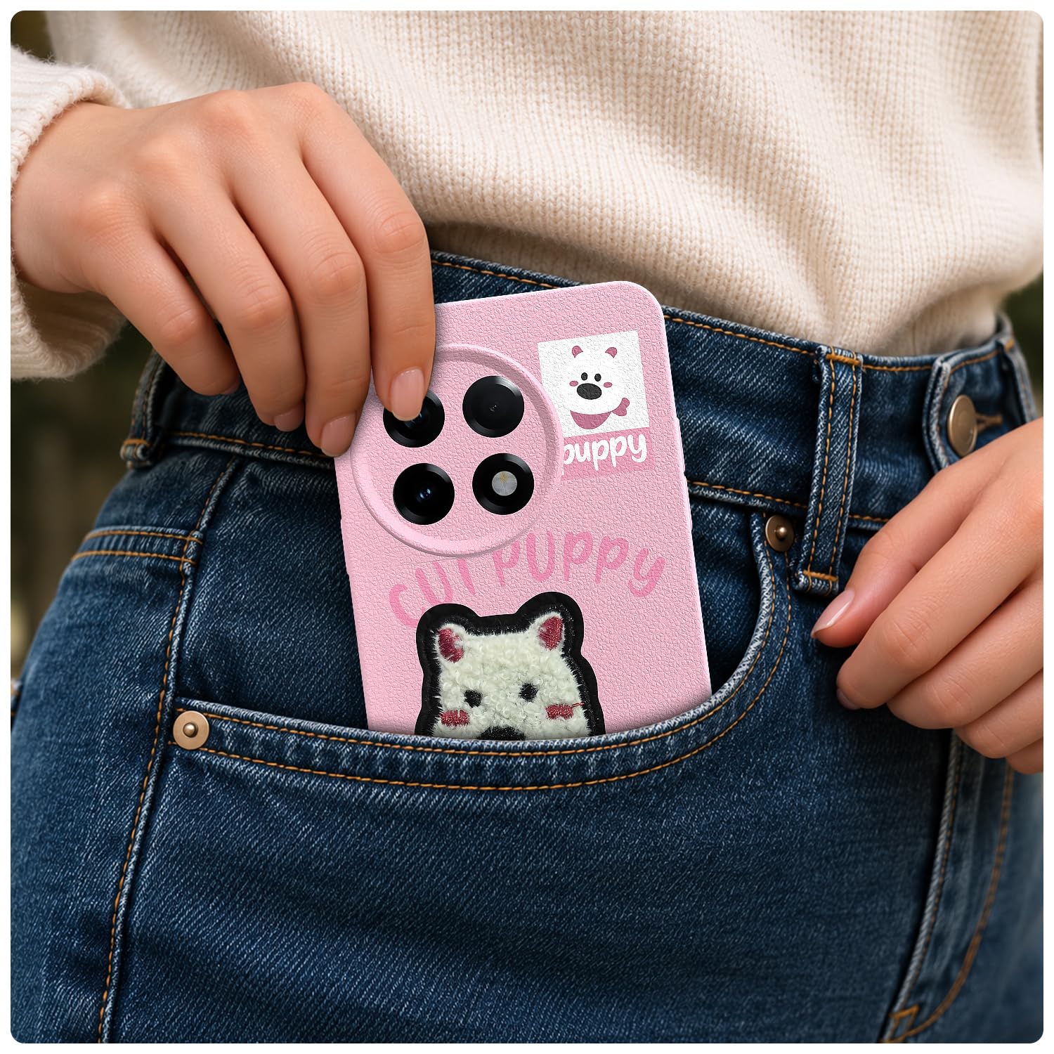 OnePlus 11R 5G back cover in pink by Pikkme – photo 4