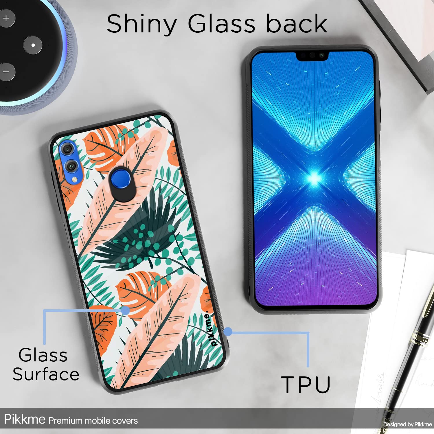 Pikkme Honor 8X Flower back cover – photo 3