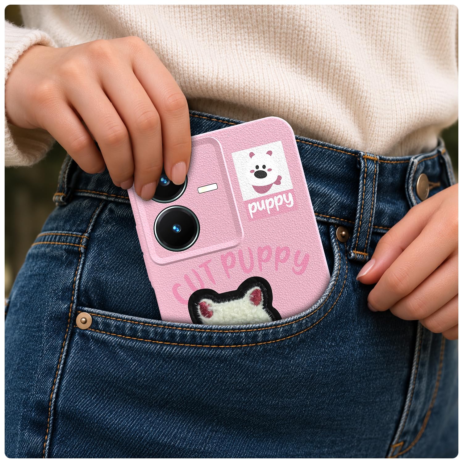 Pikkme Vivo Y22 pink phone cover – photo 4