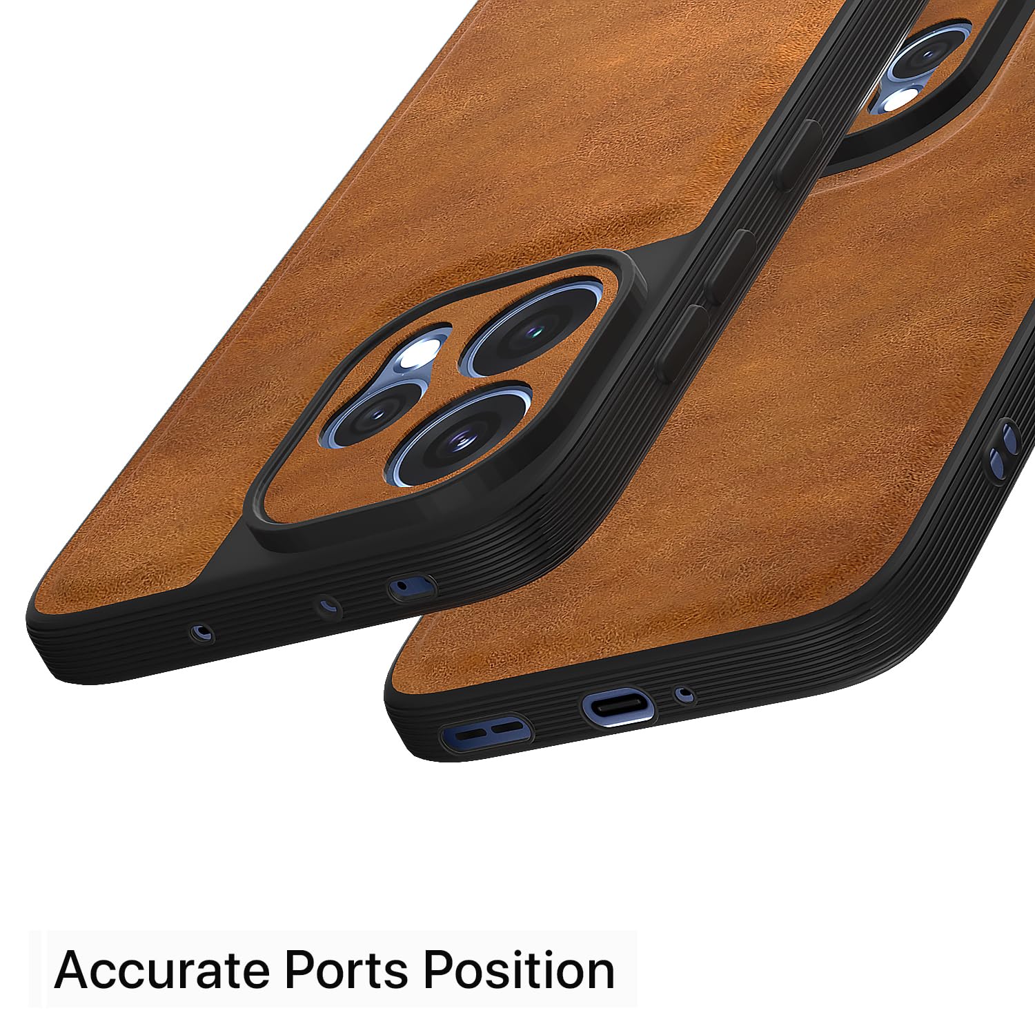 Pikkme Oppo Reno 15 5G Leather brown phone cover – photo 4