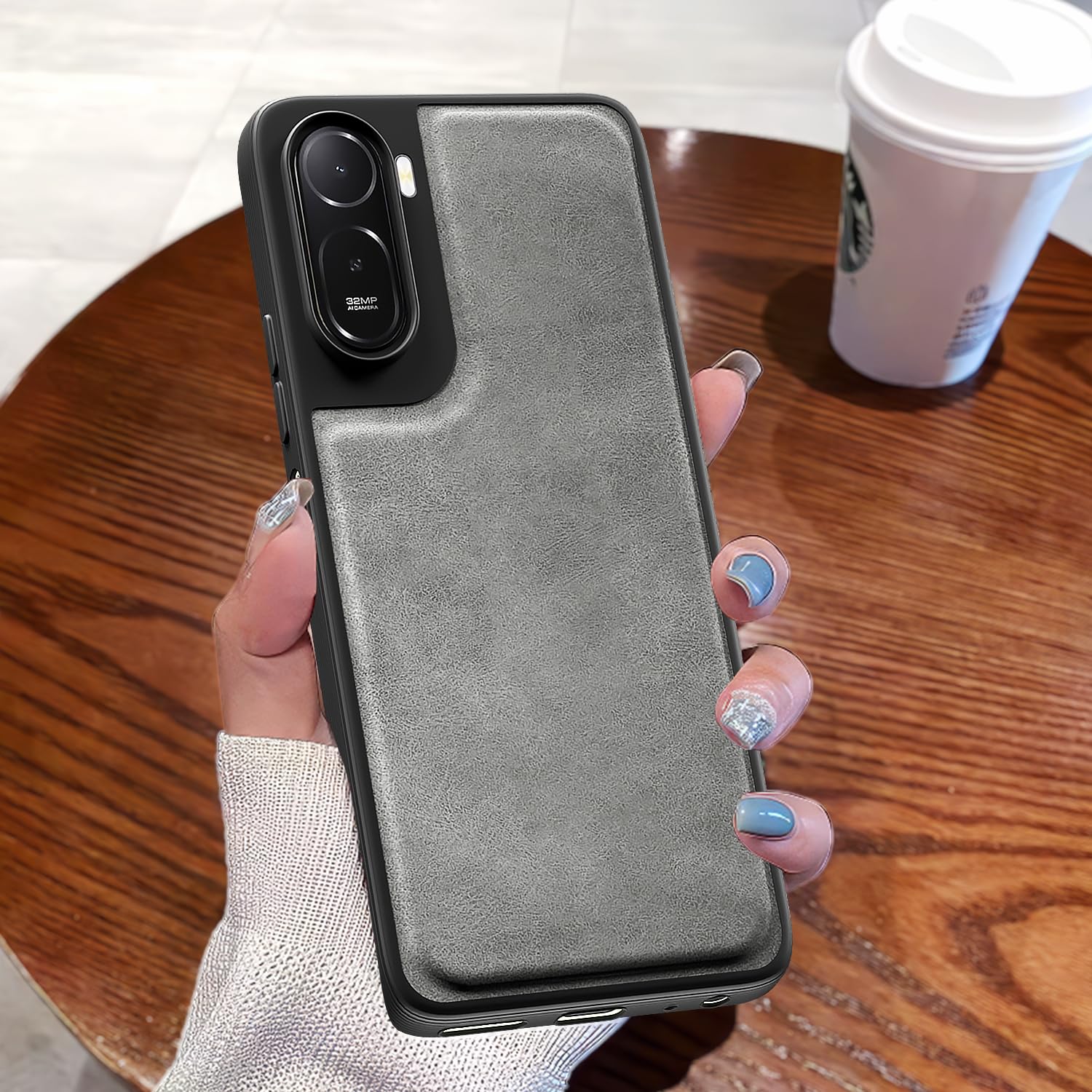 Grey phone cover for Redmi A7 Pro/Poco C85x 5G – Pikkme – photo 7