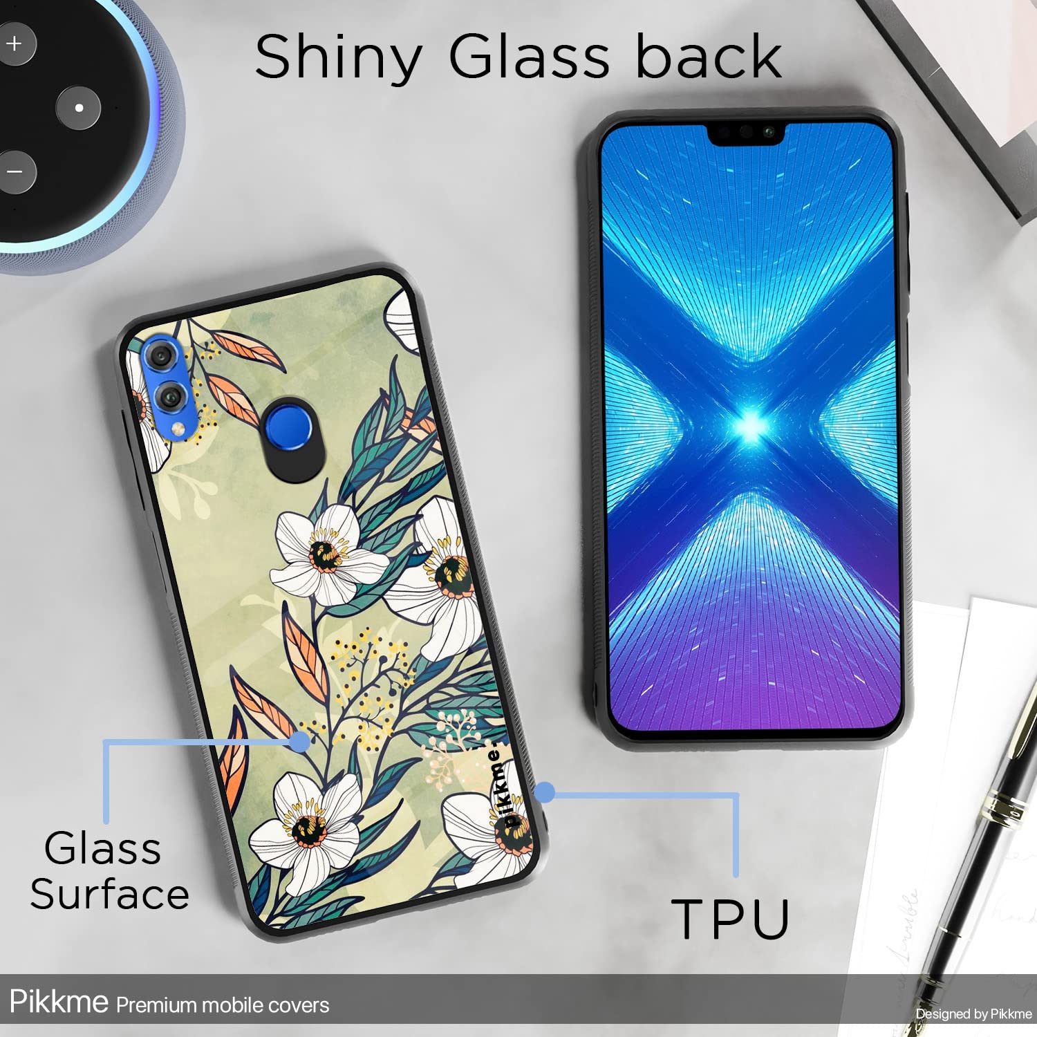 Flower Phone cover for Honor 8X – Pikkme – photo 3