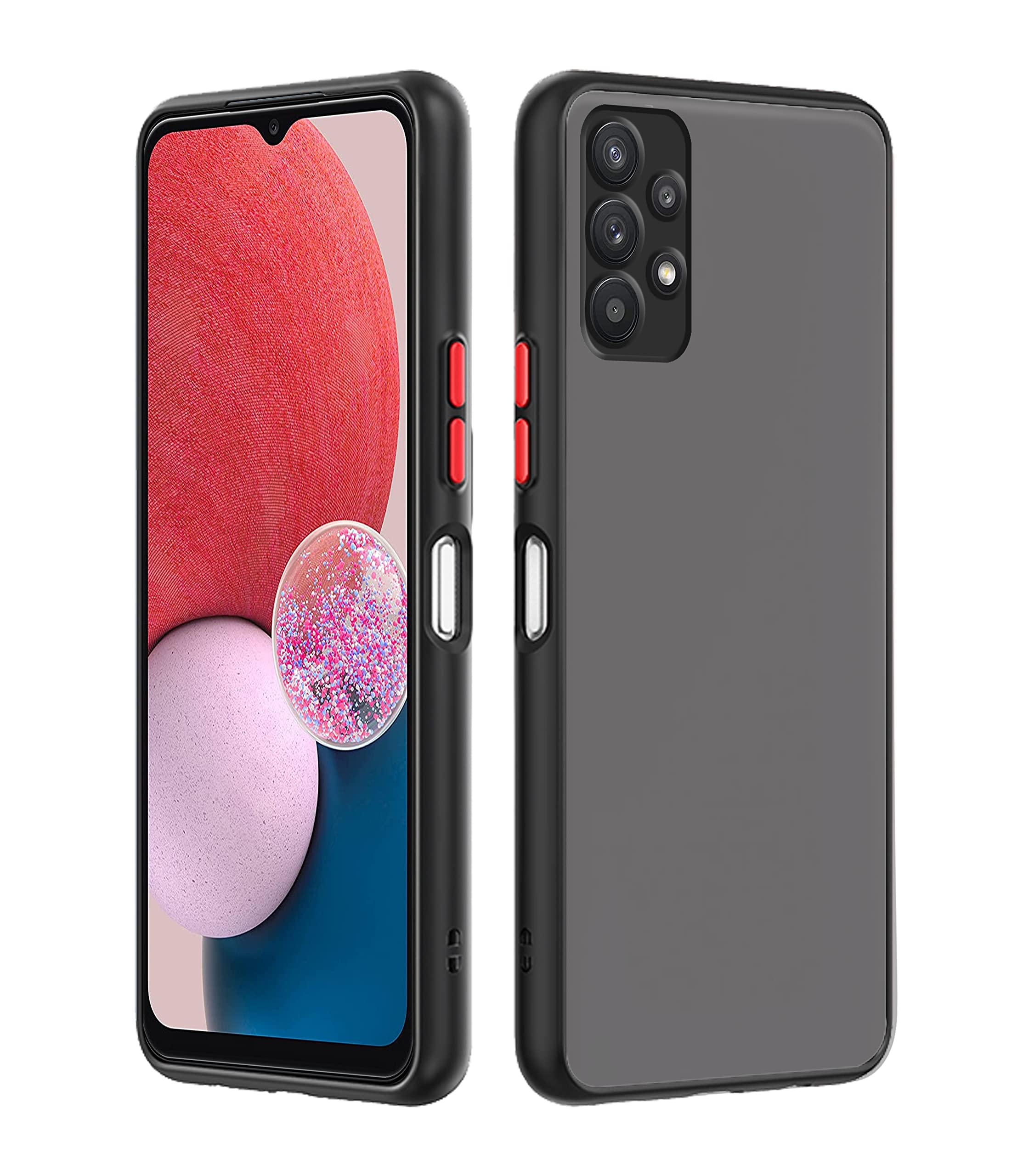 Black mobile back cover for Samsung A13 4G – Pikkme